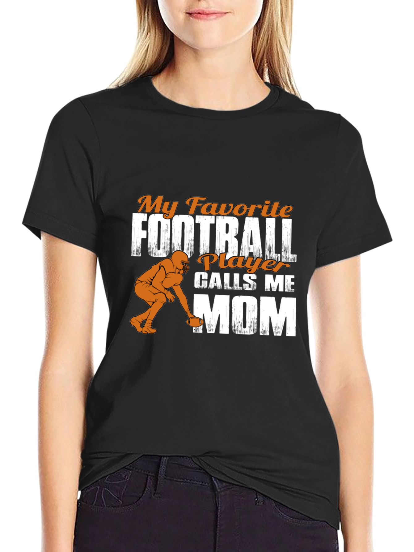 Football Mom Graphic Tee