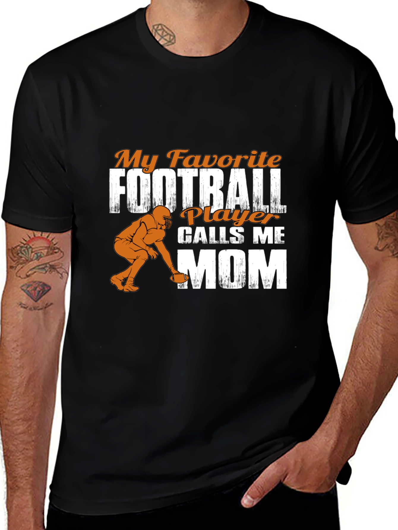 Football Mom Graphic Tee