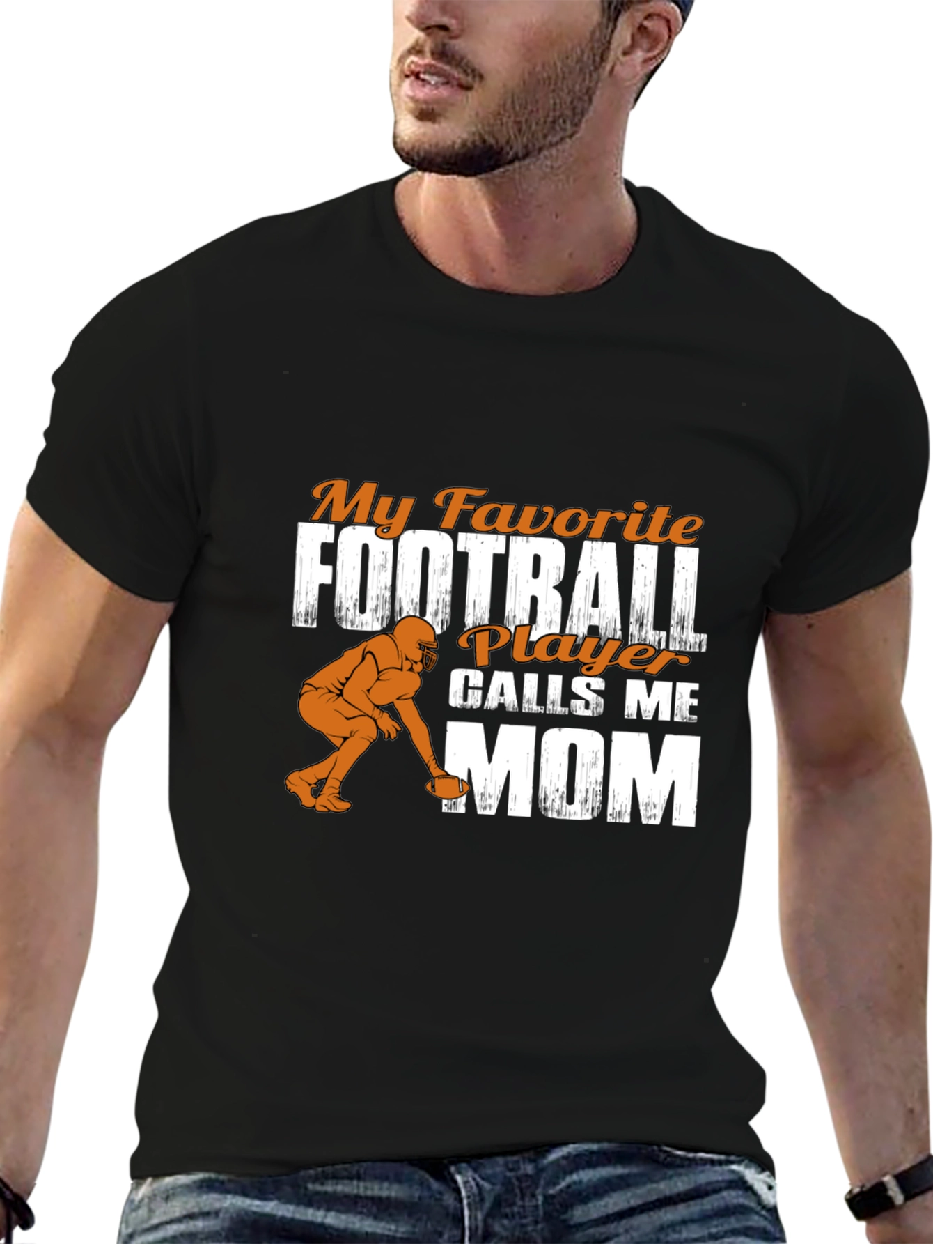 Football Mom Graphic Tee
