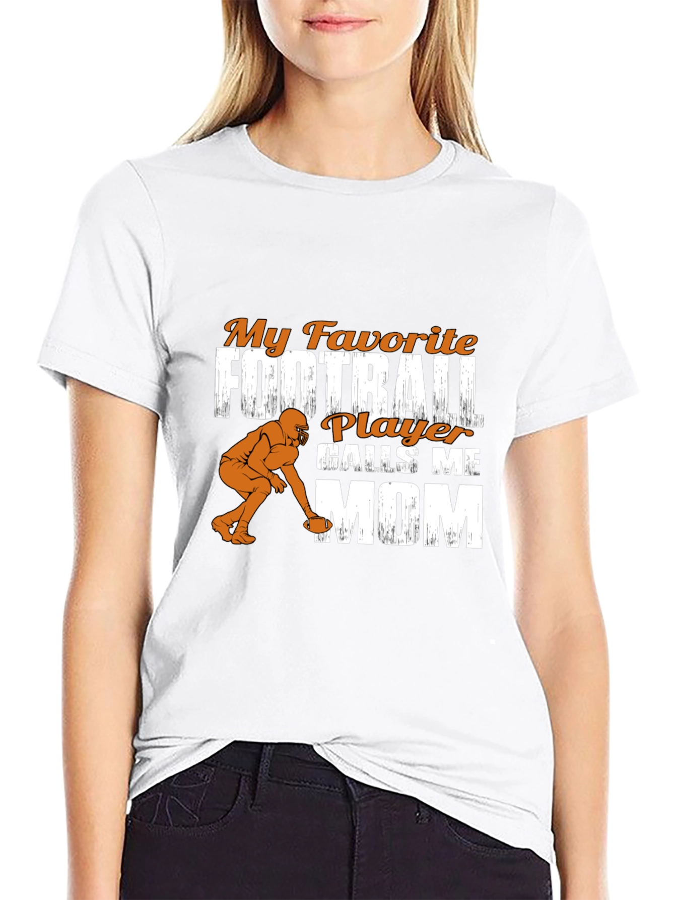 Football Mom Graphic Tee