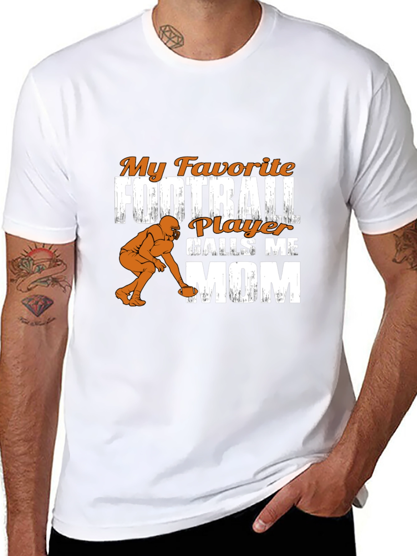 Football Mom Graphic Tee