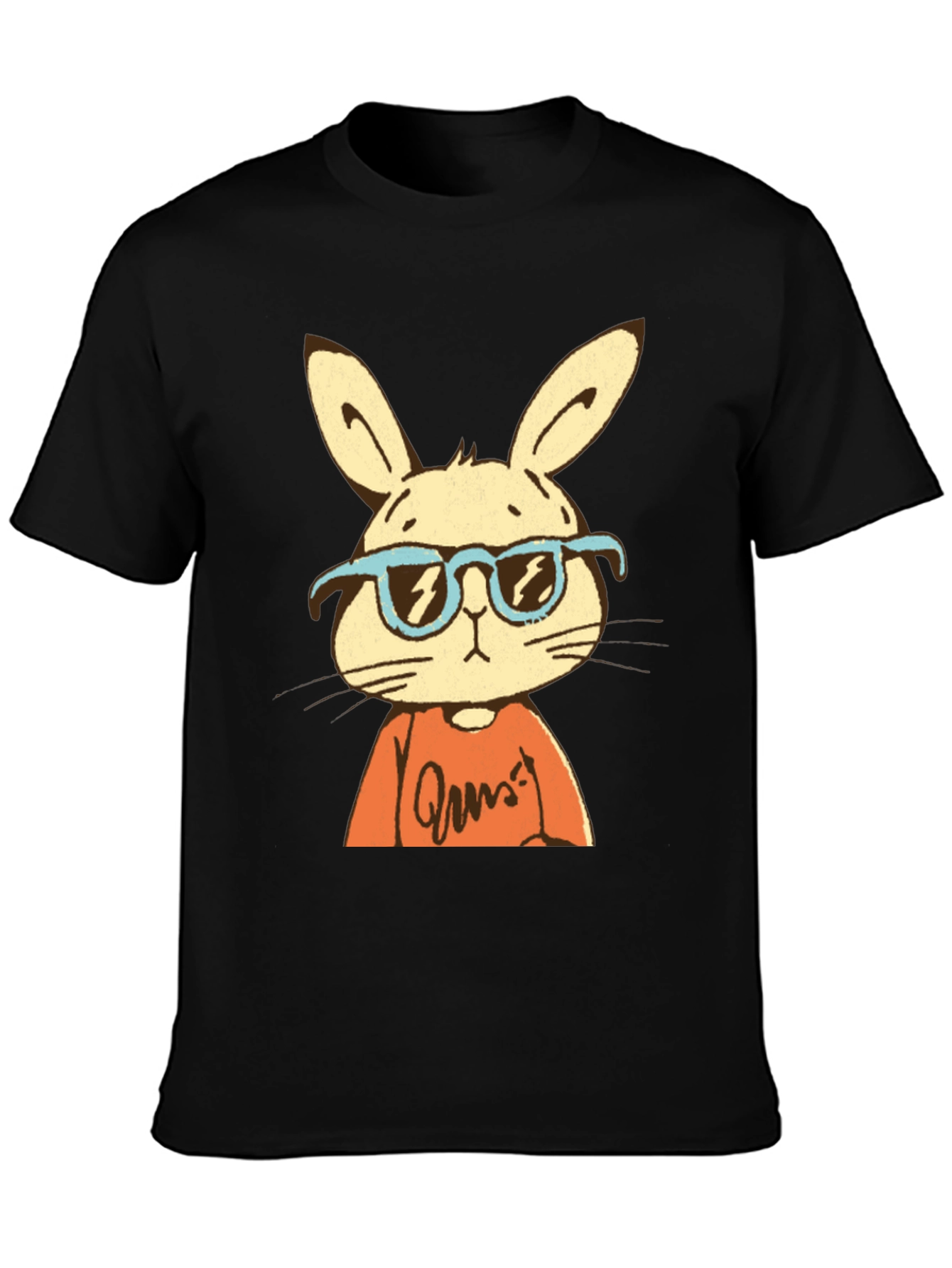 Cool Rabbit Graphic Tee - Casual Style