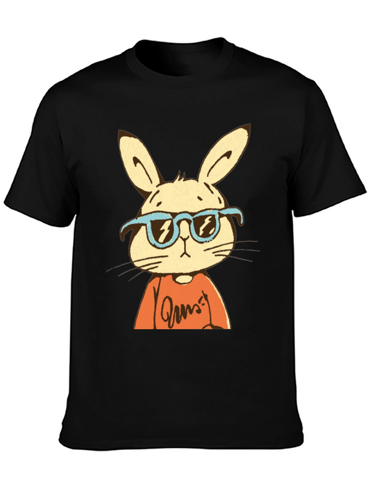 Cool Rabbit Graphic Tee - Casual Style
