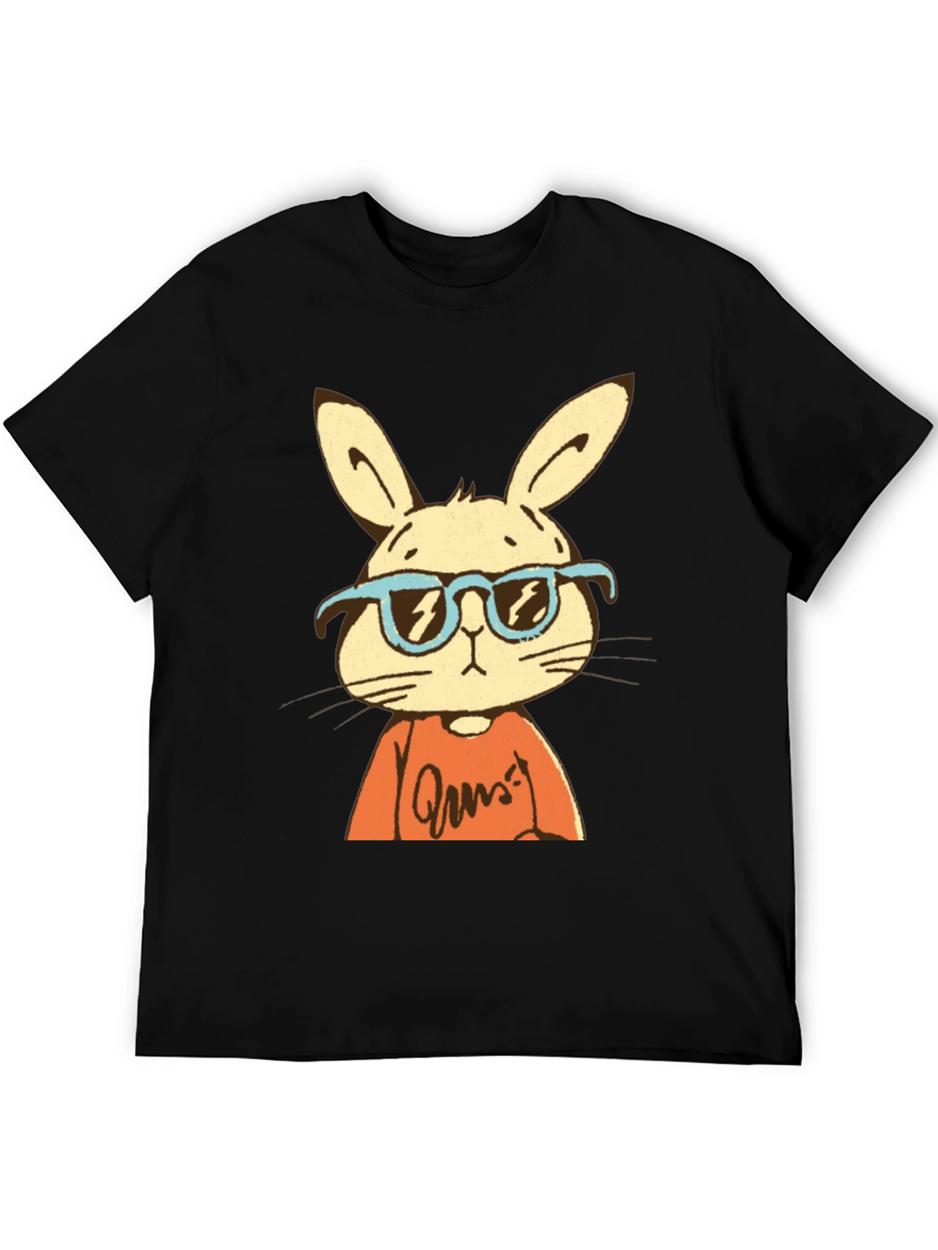 Cool Rabbit Graphic Tee - Casual Style
