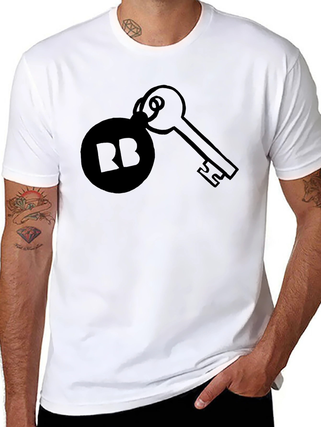 RB Key Graphic Tee - Unisex Soft Cotton Shirt