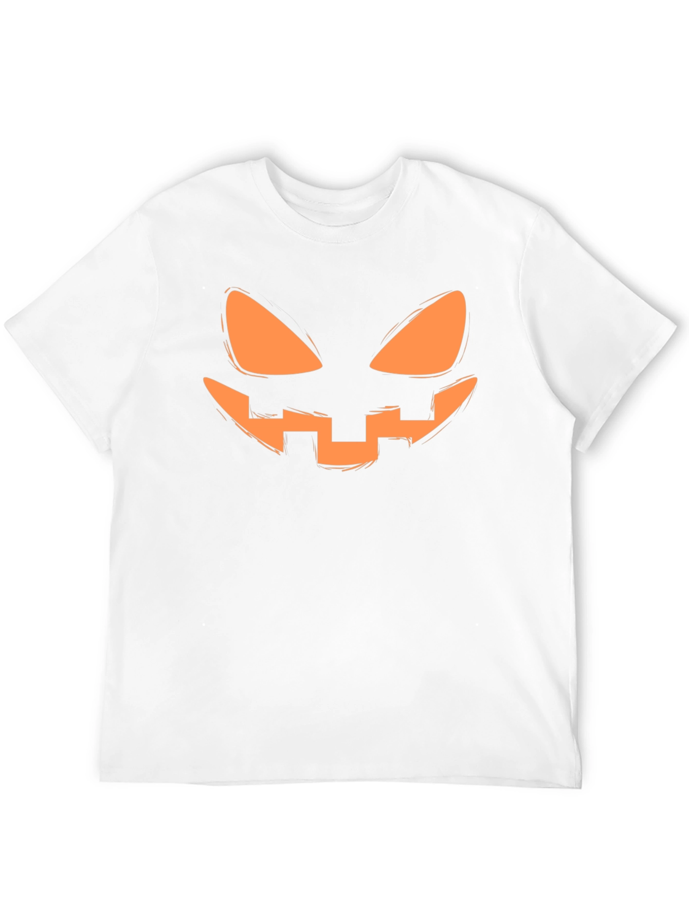 Jack-o-lantern Face Black Halloween T-Shirt