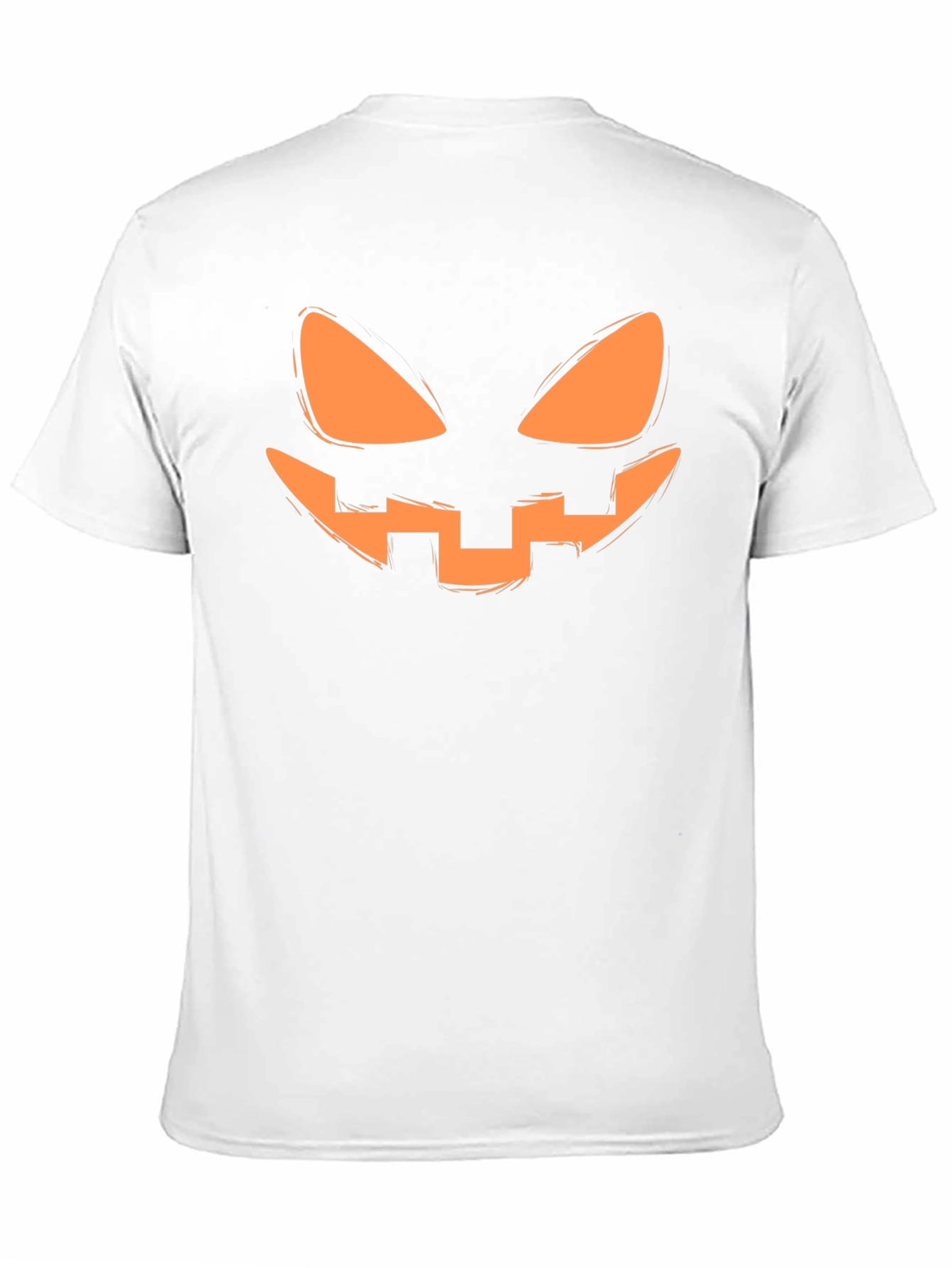 Jack-o-lantern Face Black Halloween T-Shirt