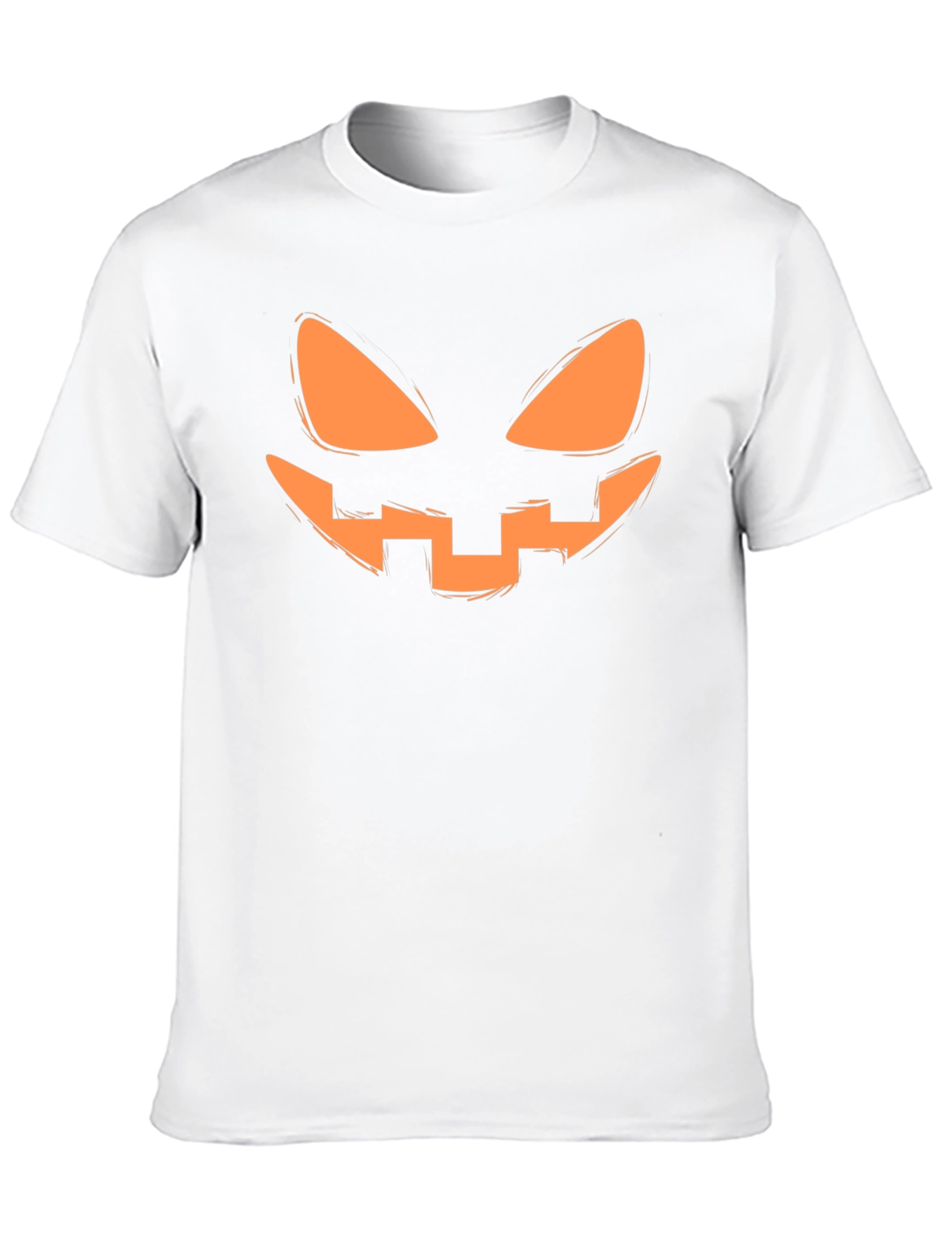 Jack-o-lantern Face Black Halloween T-Shirt