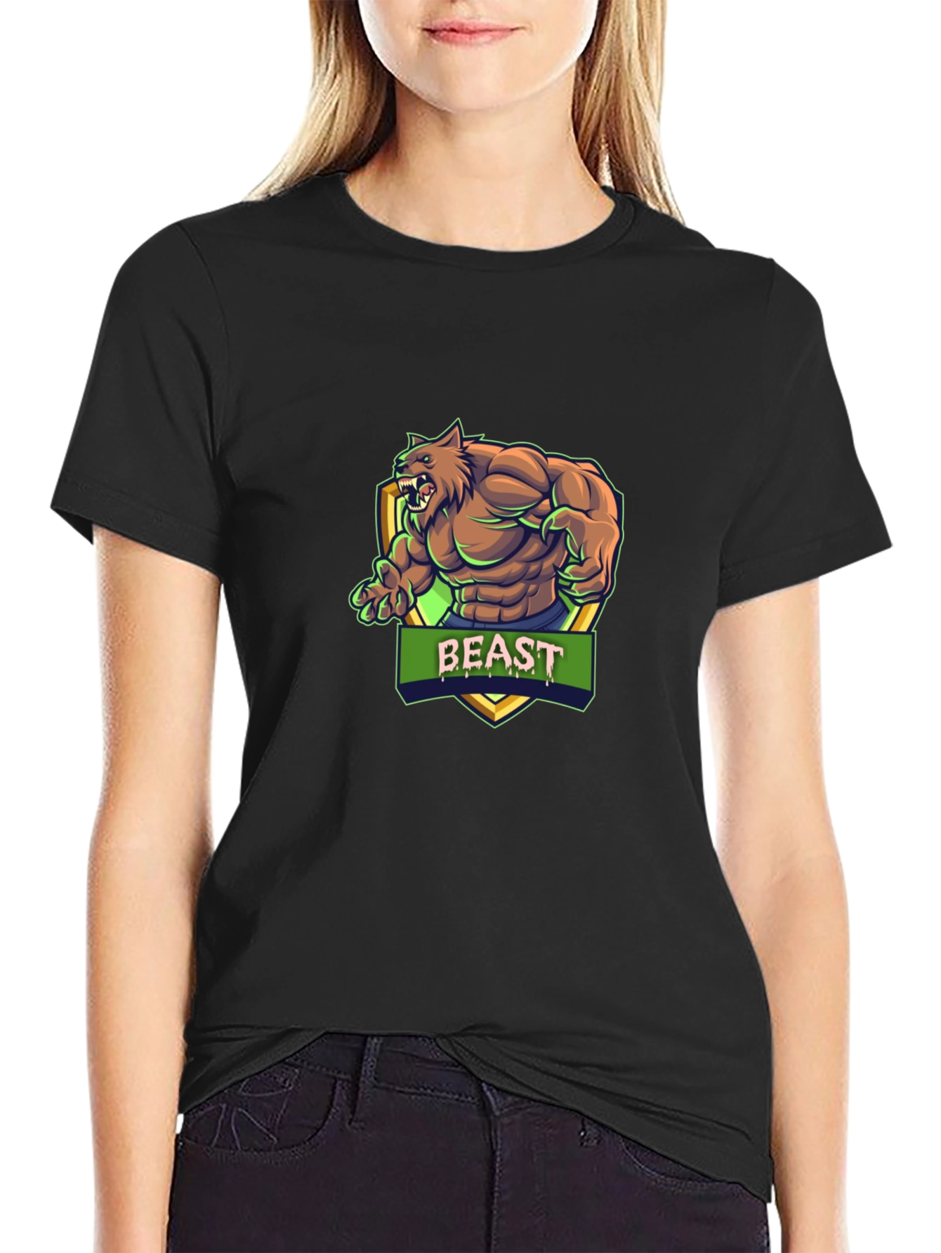 Beast Mode Graphic Tee - Mens Black T-Shirt