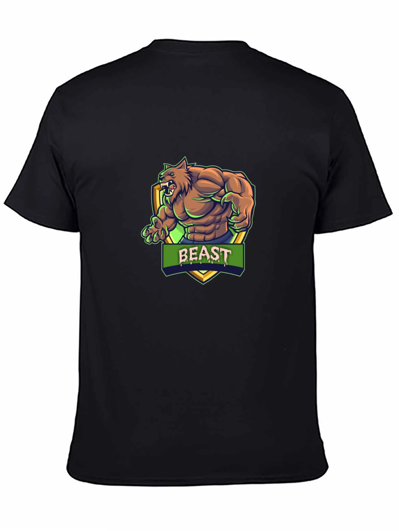 Beast Mode Graphic Tee - Mens Black T-Shirt
