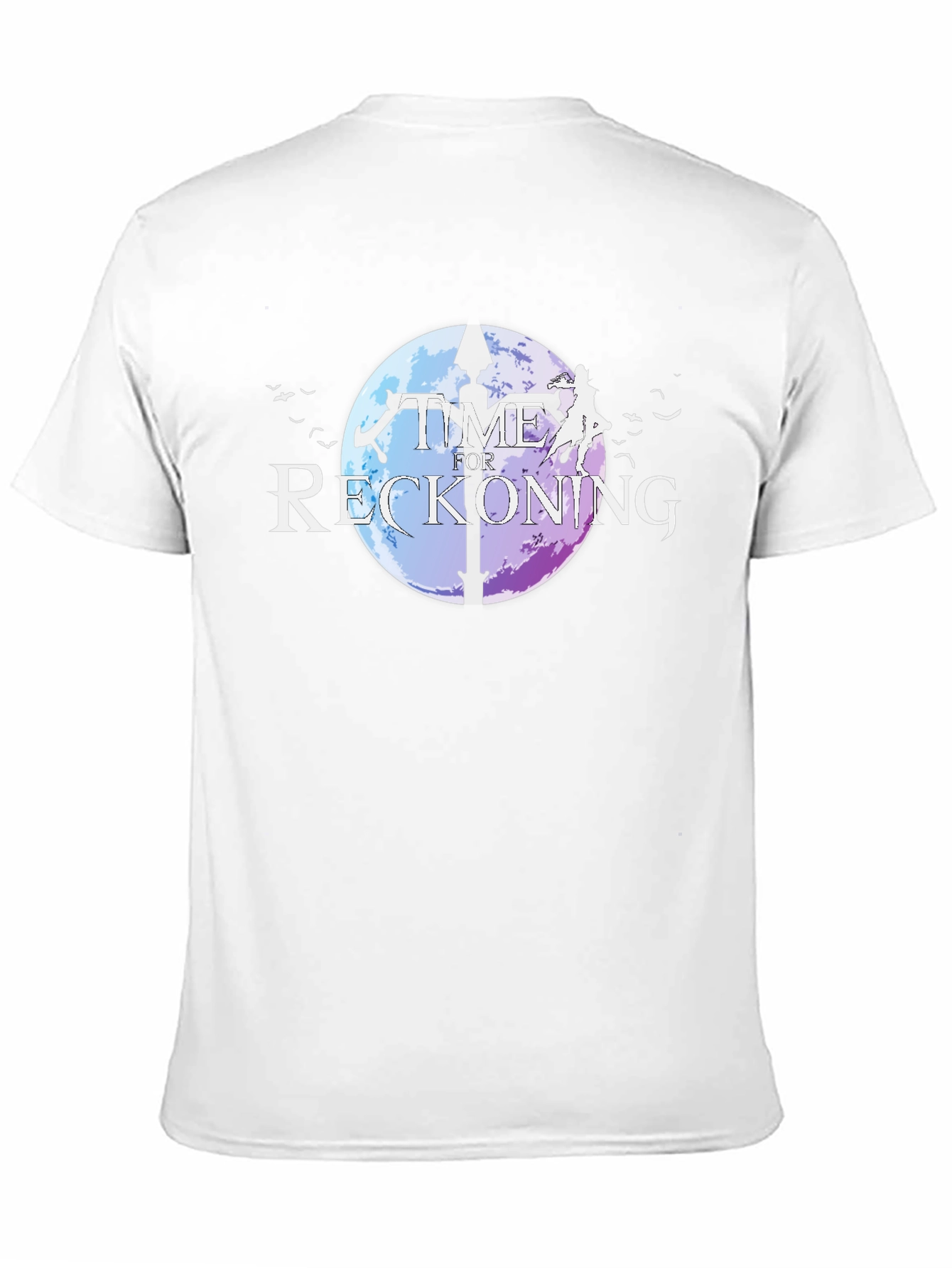 Time for Reckoning Graphic T-Shirt - Black