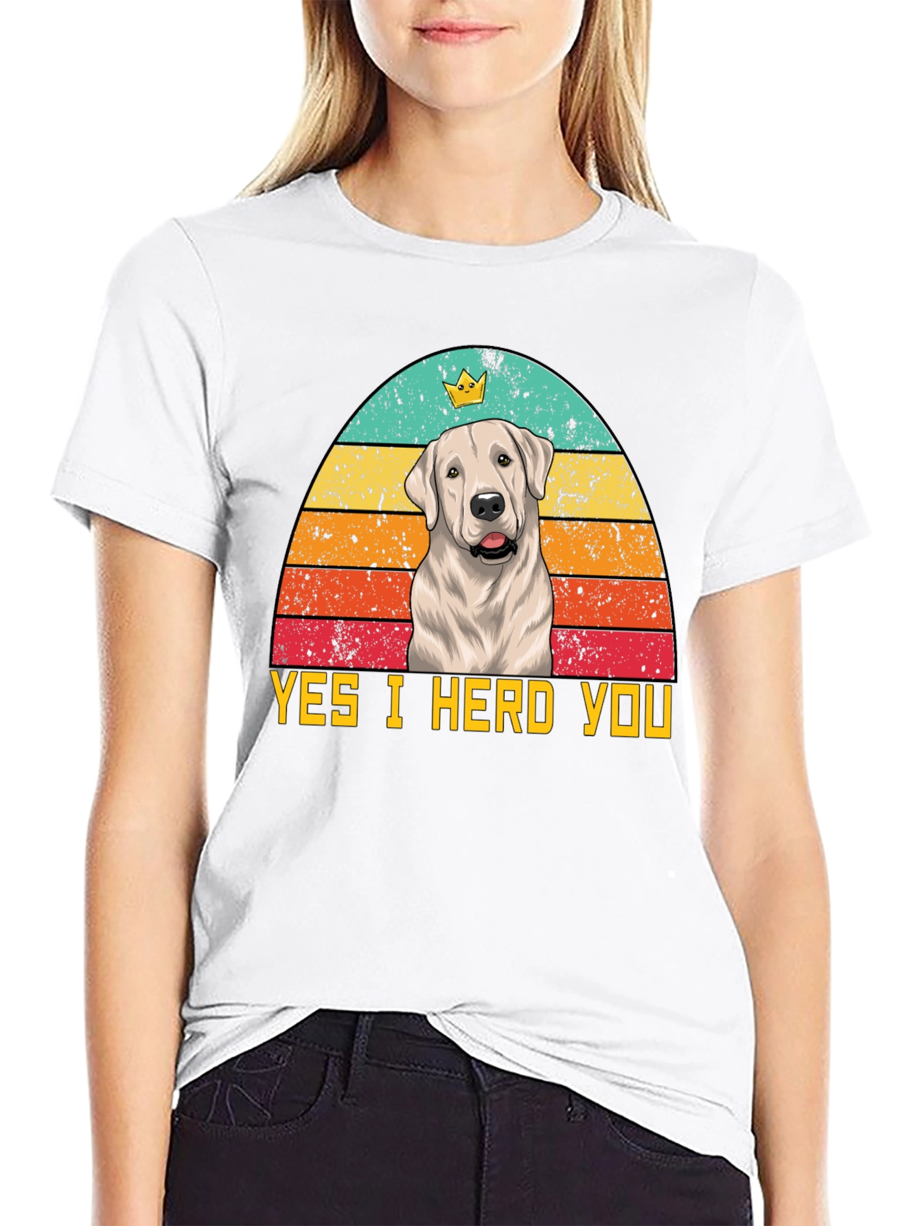 Yes I Herd You Dog T-Shirt