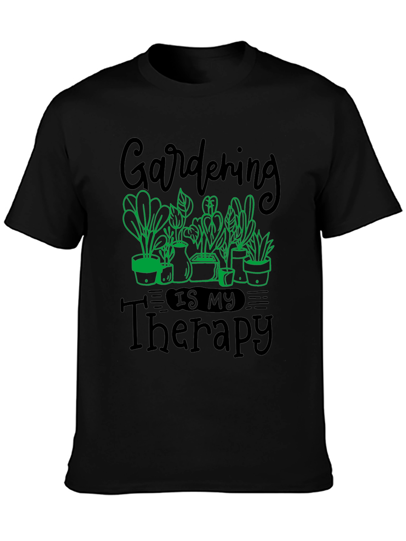 Gardening Is My Therapy Graphic Tee