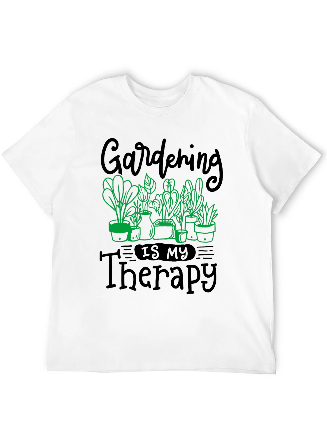 Gardening Is My Therapy Graphic Tee