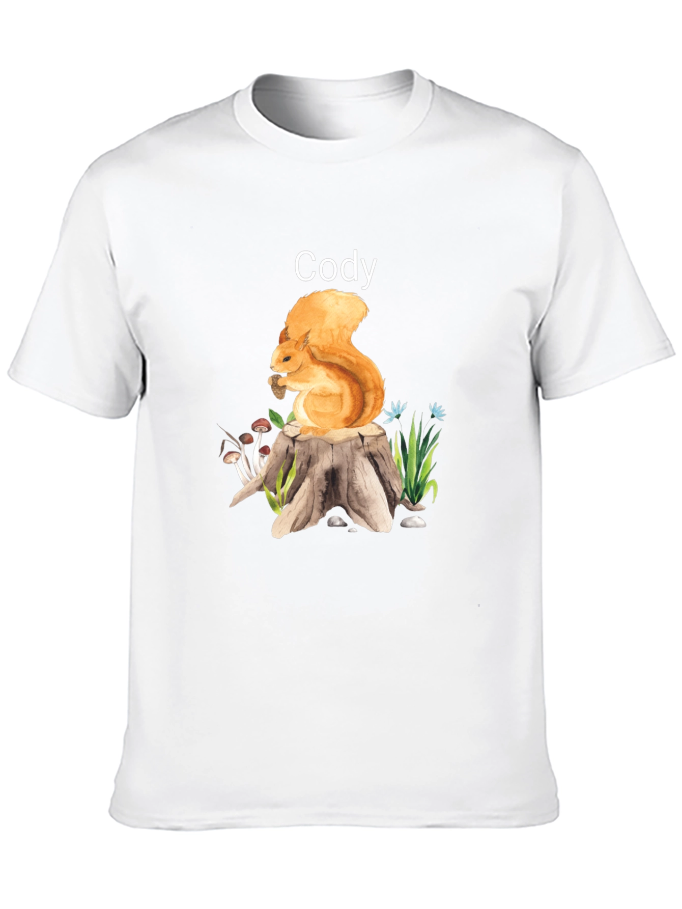 Codys Squirrel Stump Tee