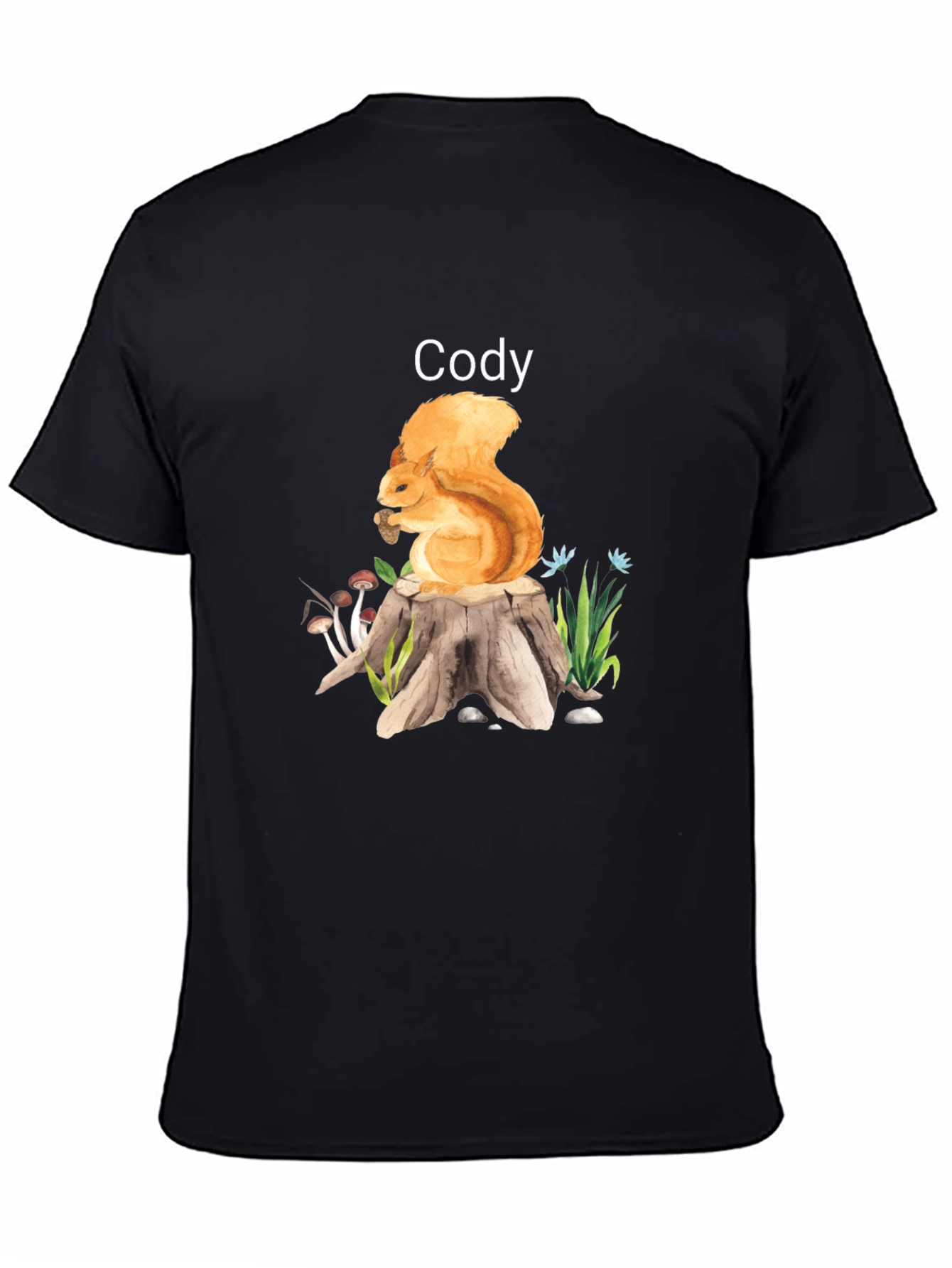 Codys Squirrel Stump Tee