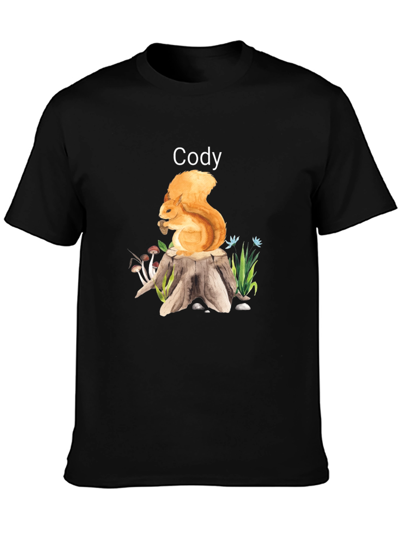 Codys Squirrel Stump Tee