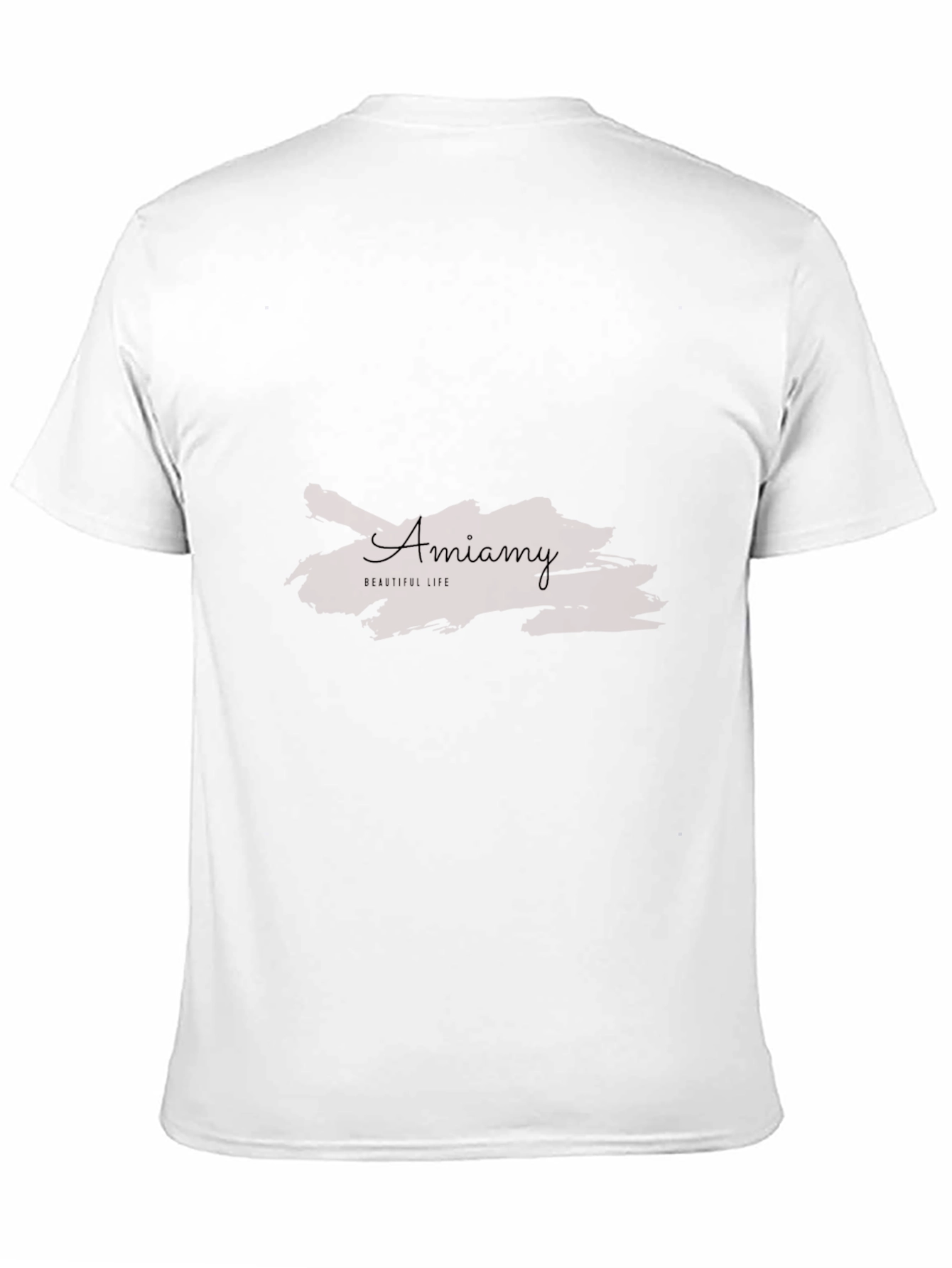 Amiamy Beautiful Life Black T-Shirt