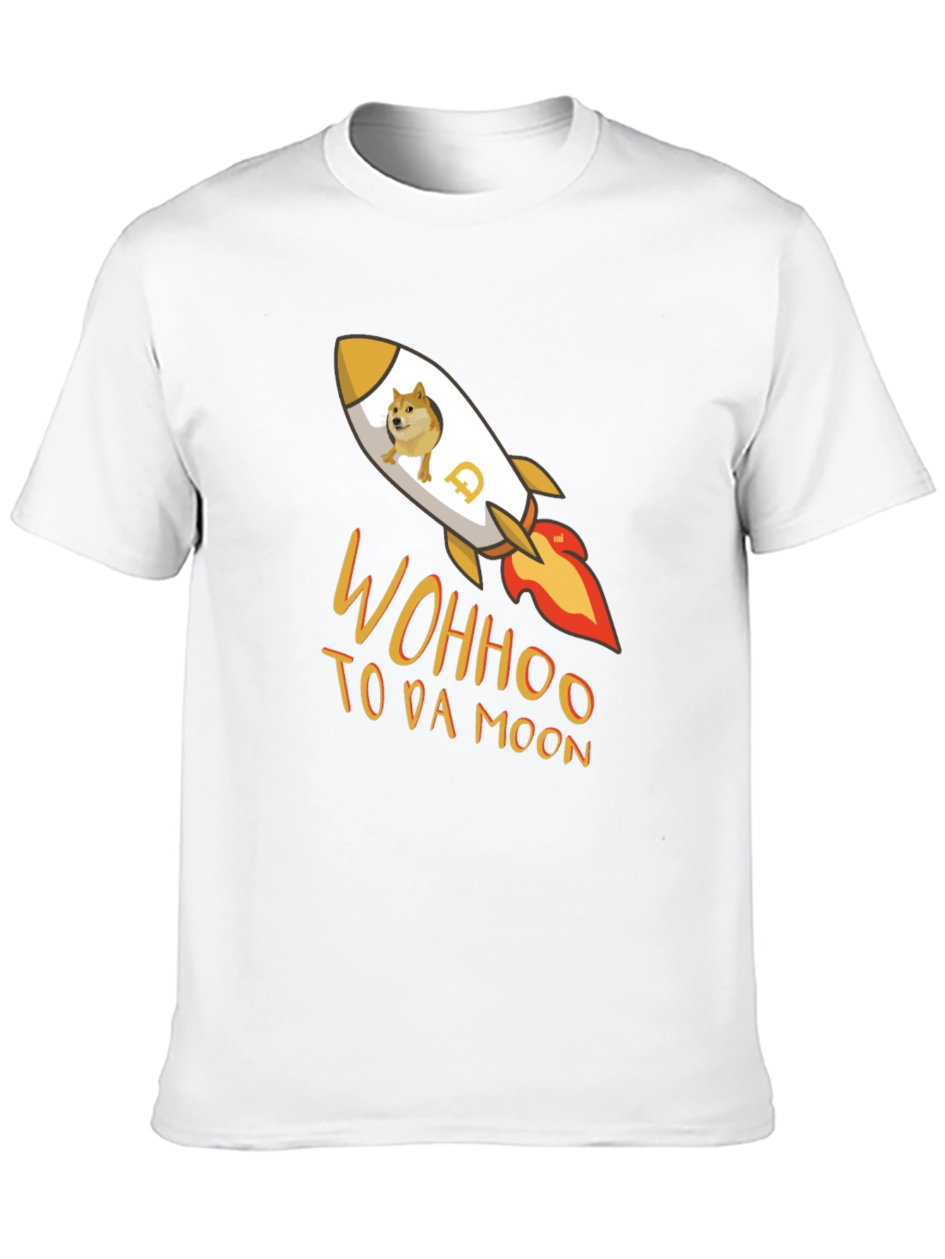 Dogecoin Rocket T-Shirt - To Da Moon!