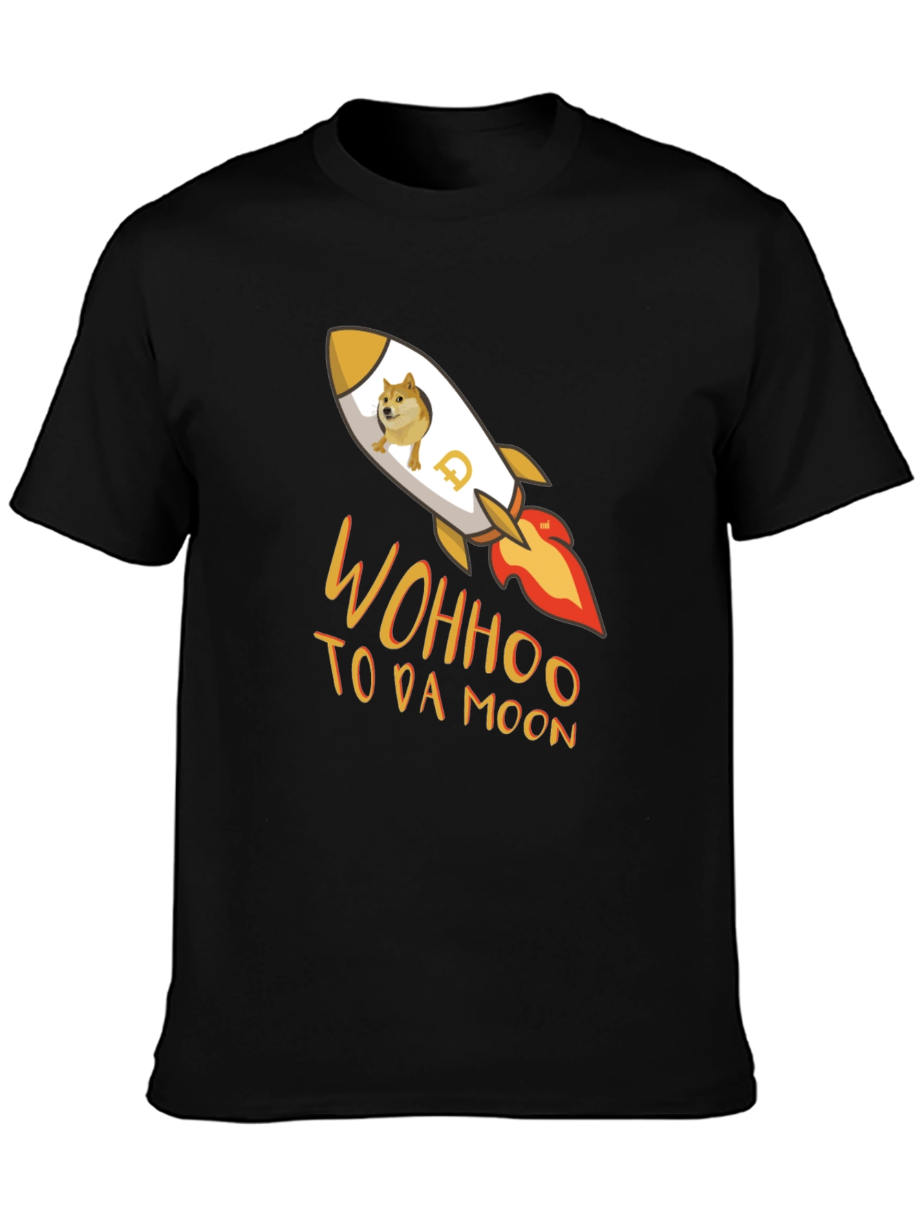 Dogecoin Rocket T-Shirt - To Da Moon!