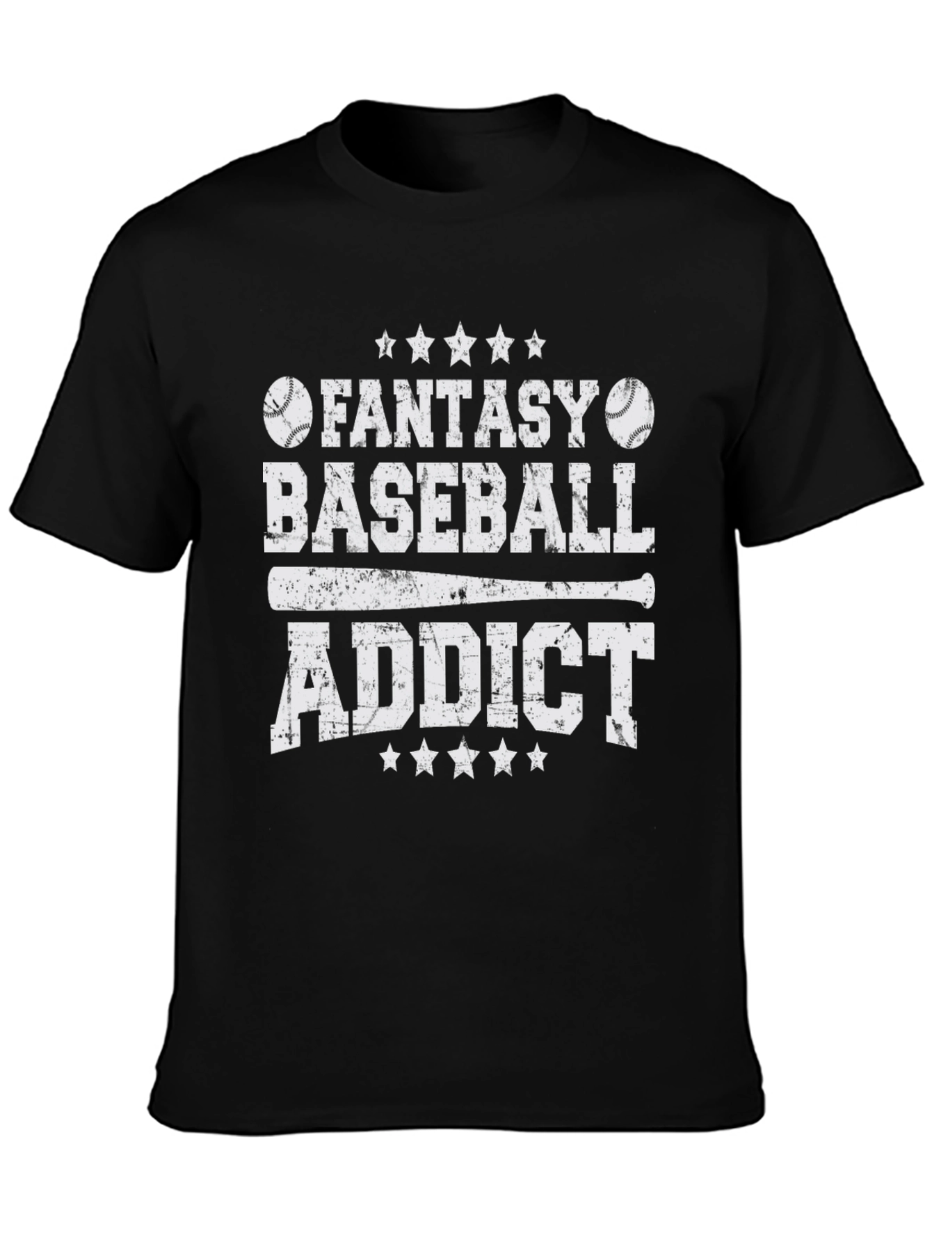Fantasy Baseball Addict Graphic Tee