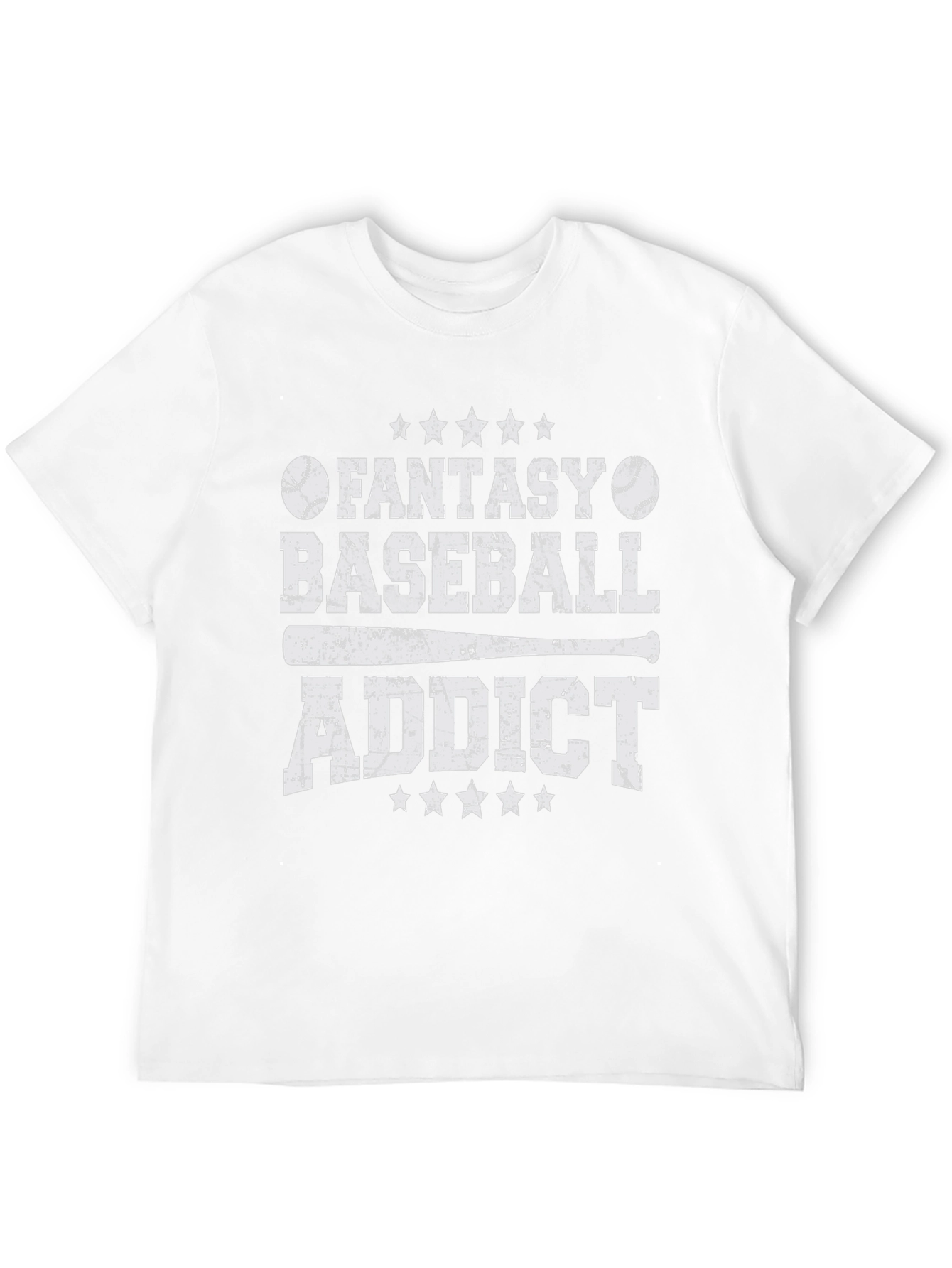 Fantasy Baseball Addict Graphic Tee