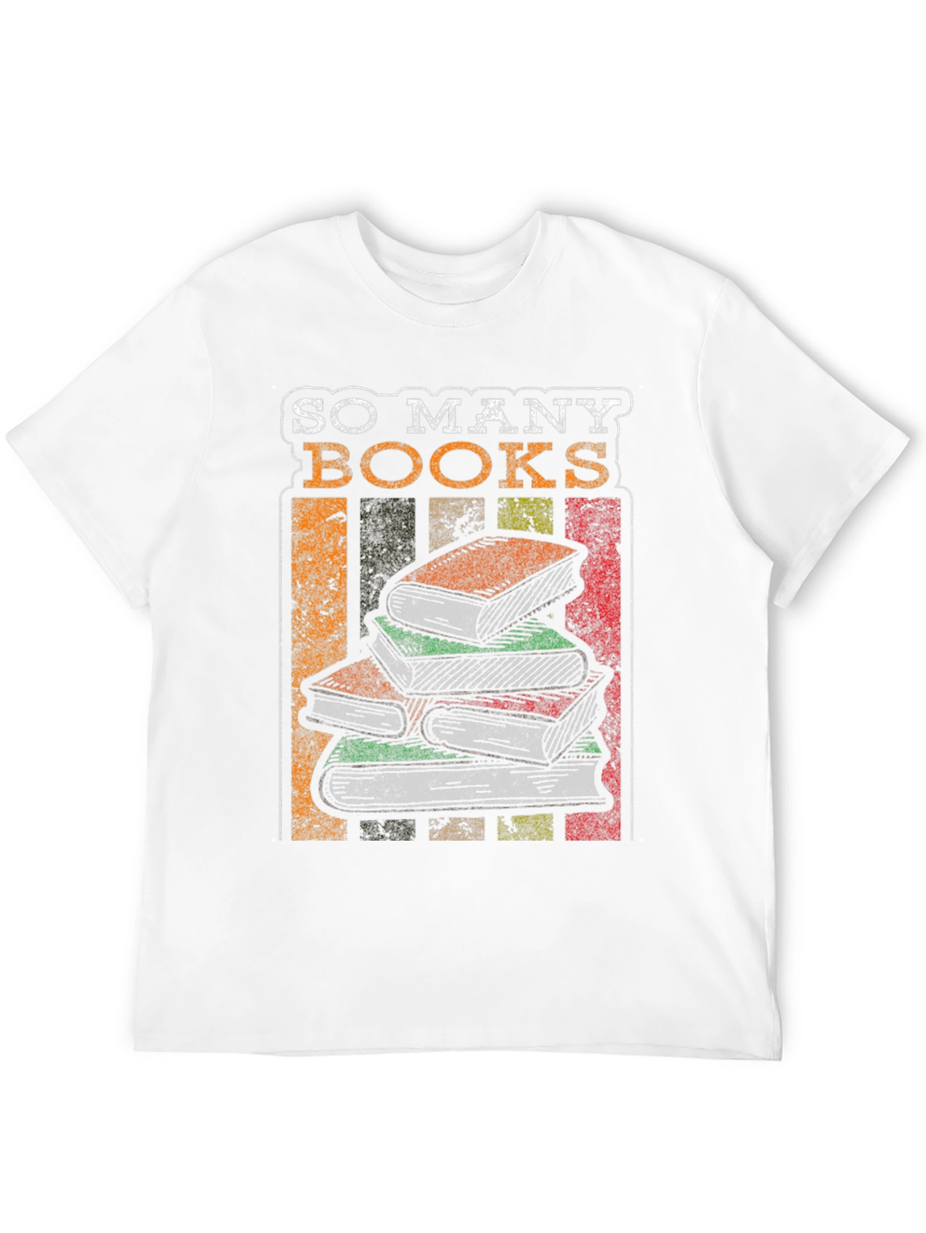 So Many Books T-Shirt - Readers Delight