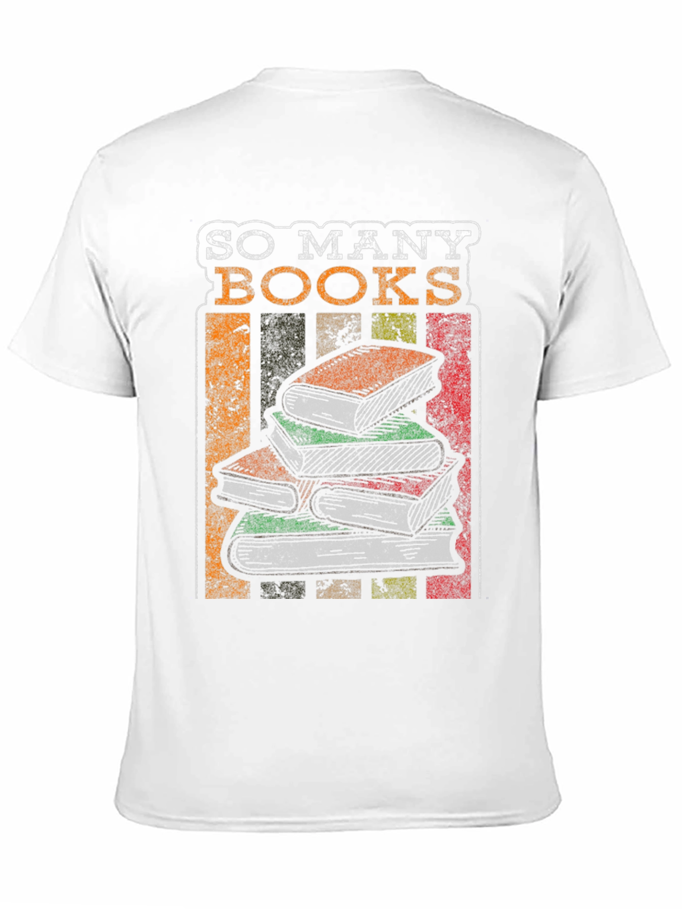 So Many Books T-Shirt - Readers Delight