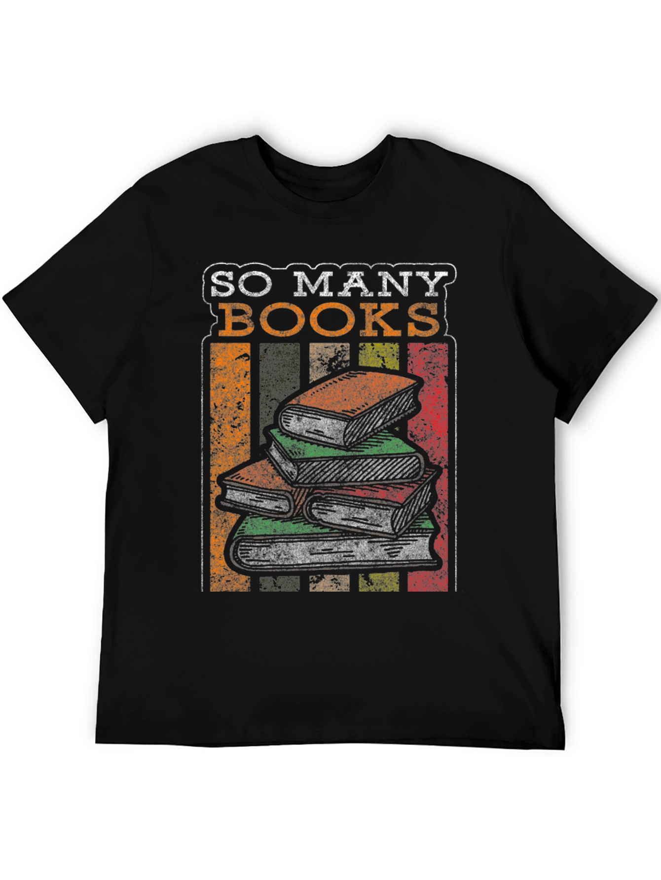 So Many Books T-Shirt - Readers Delight