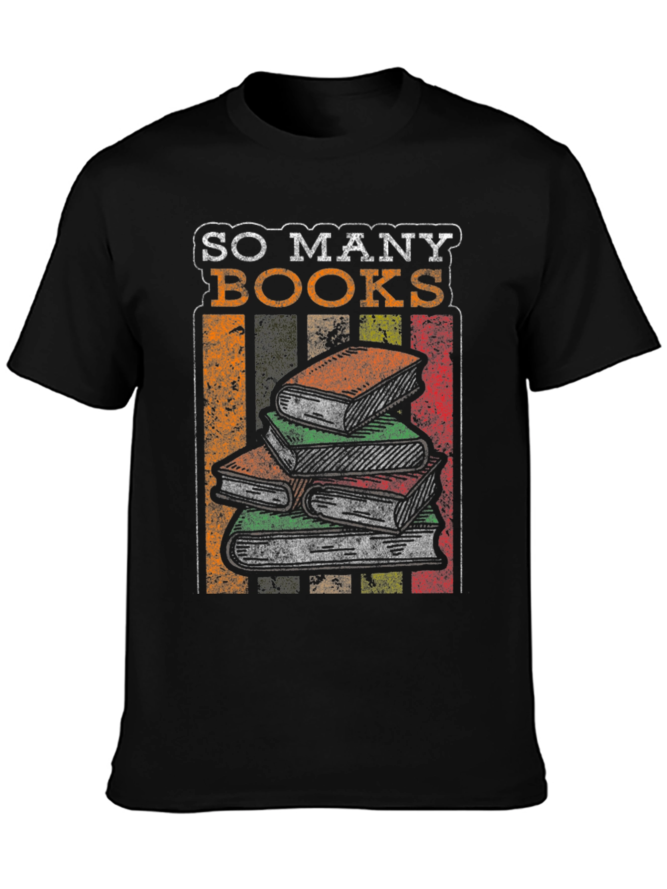 So Many Books T-Shirt - Readers Delight