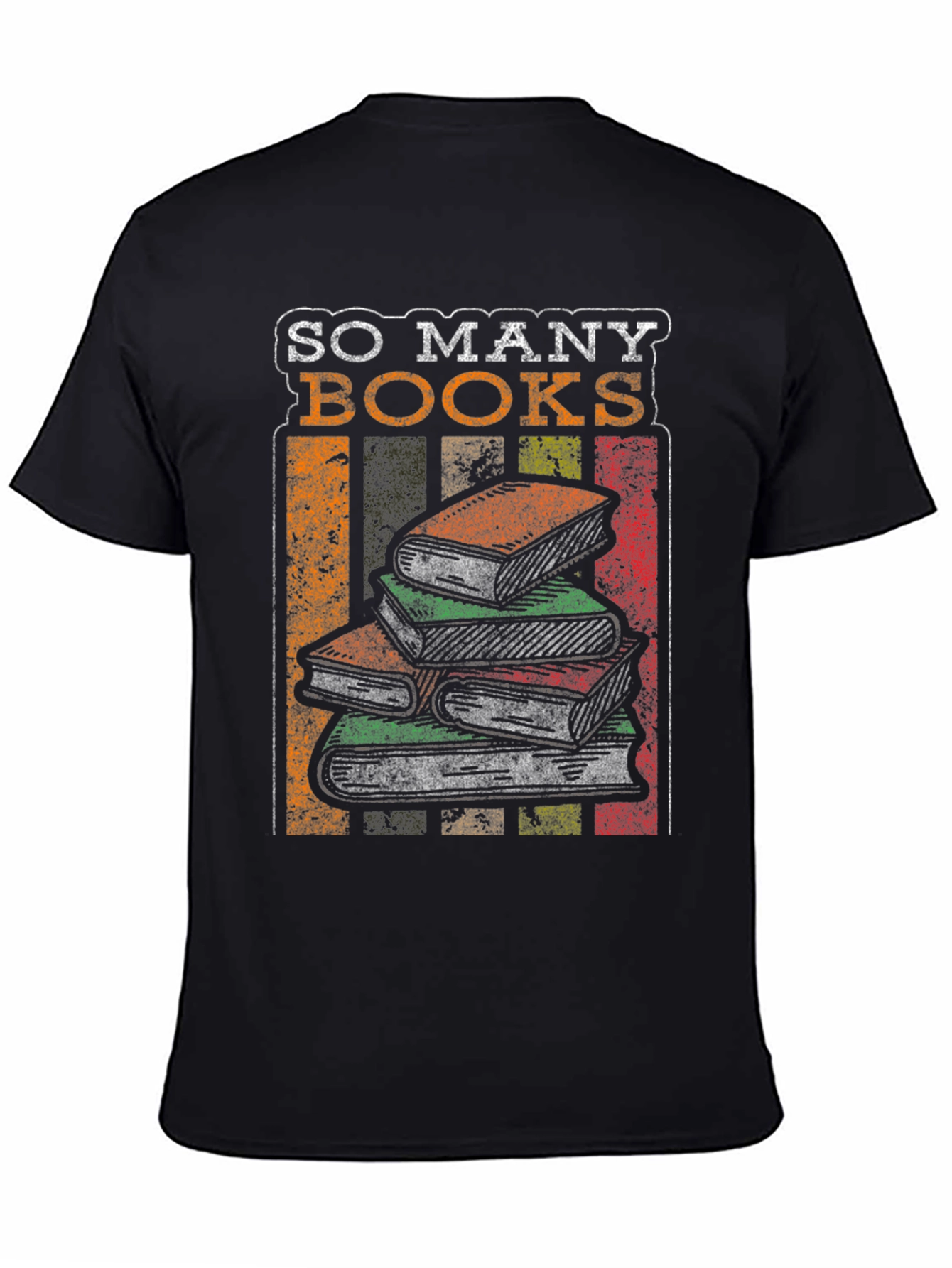 So Many Books T-Shirt - Readers Delight