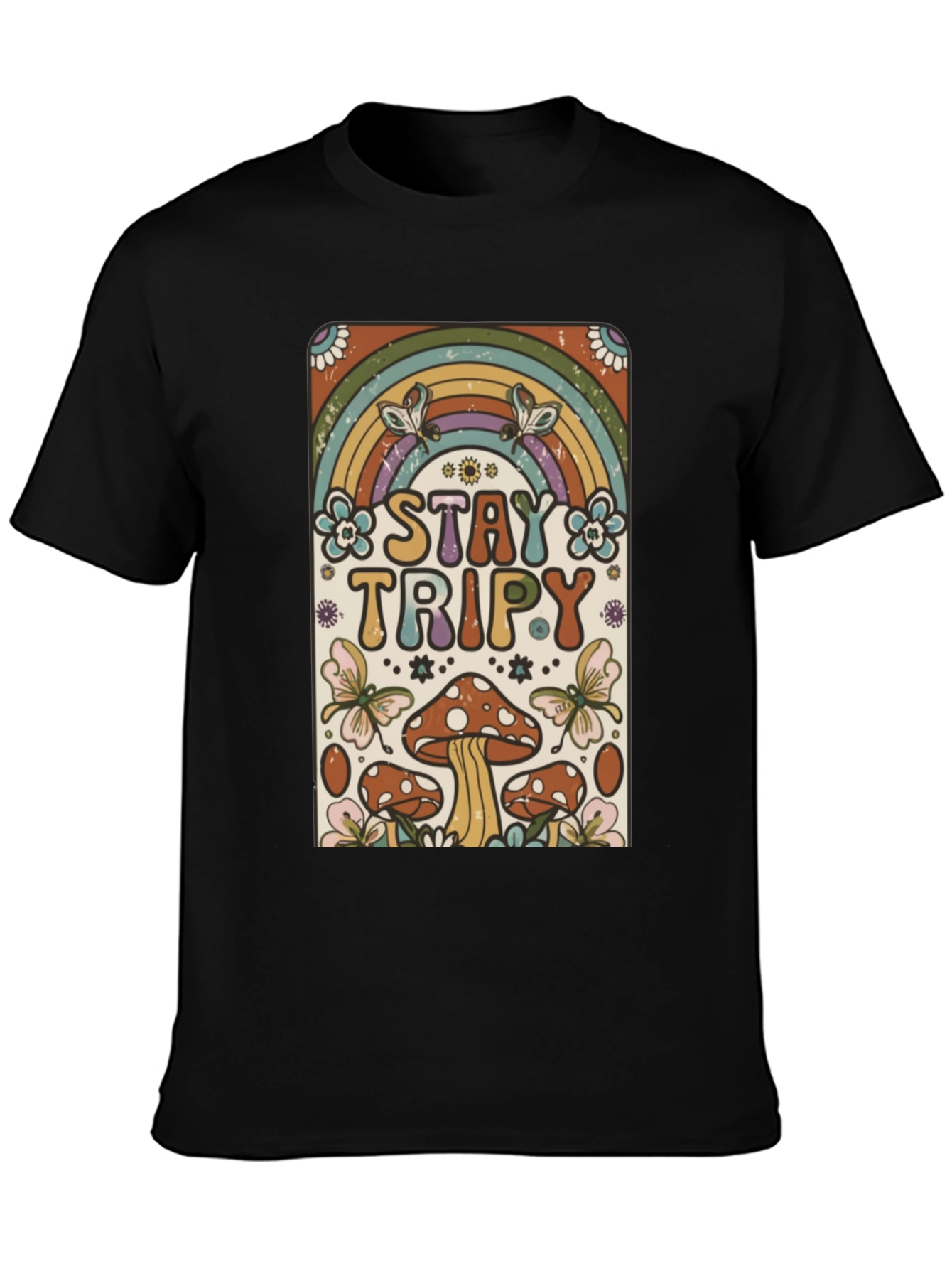 Stay Trippy Retro Graphic Tee