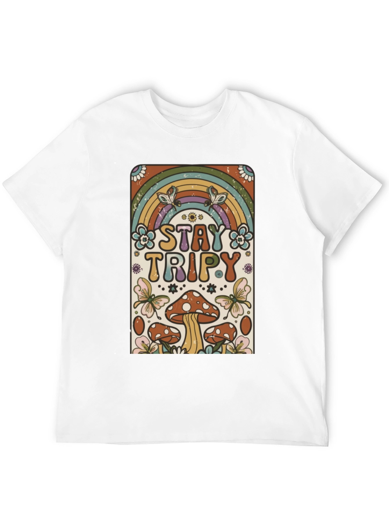 Stay Trippy Retro Graphic Tee