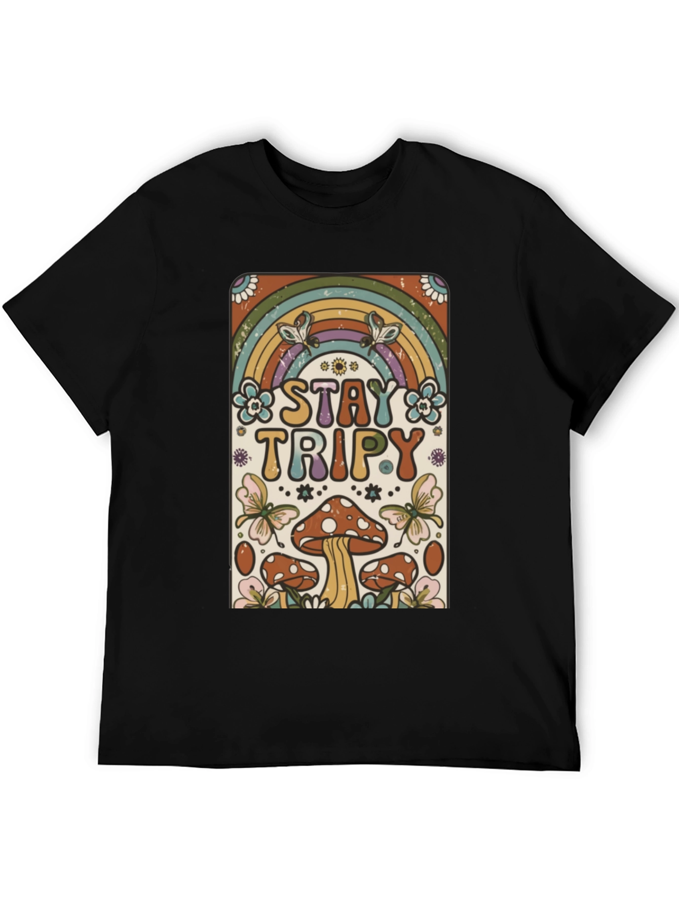 Stay Trippy Retro Graphic Tee