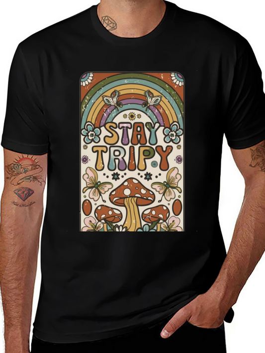 Stay Trippy Retro Graphic Tee
