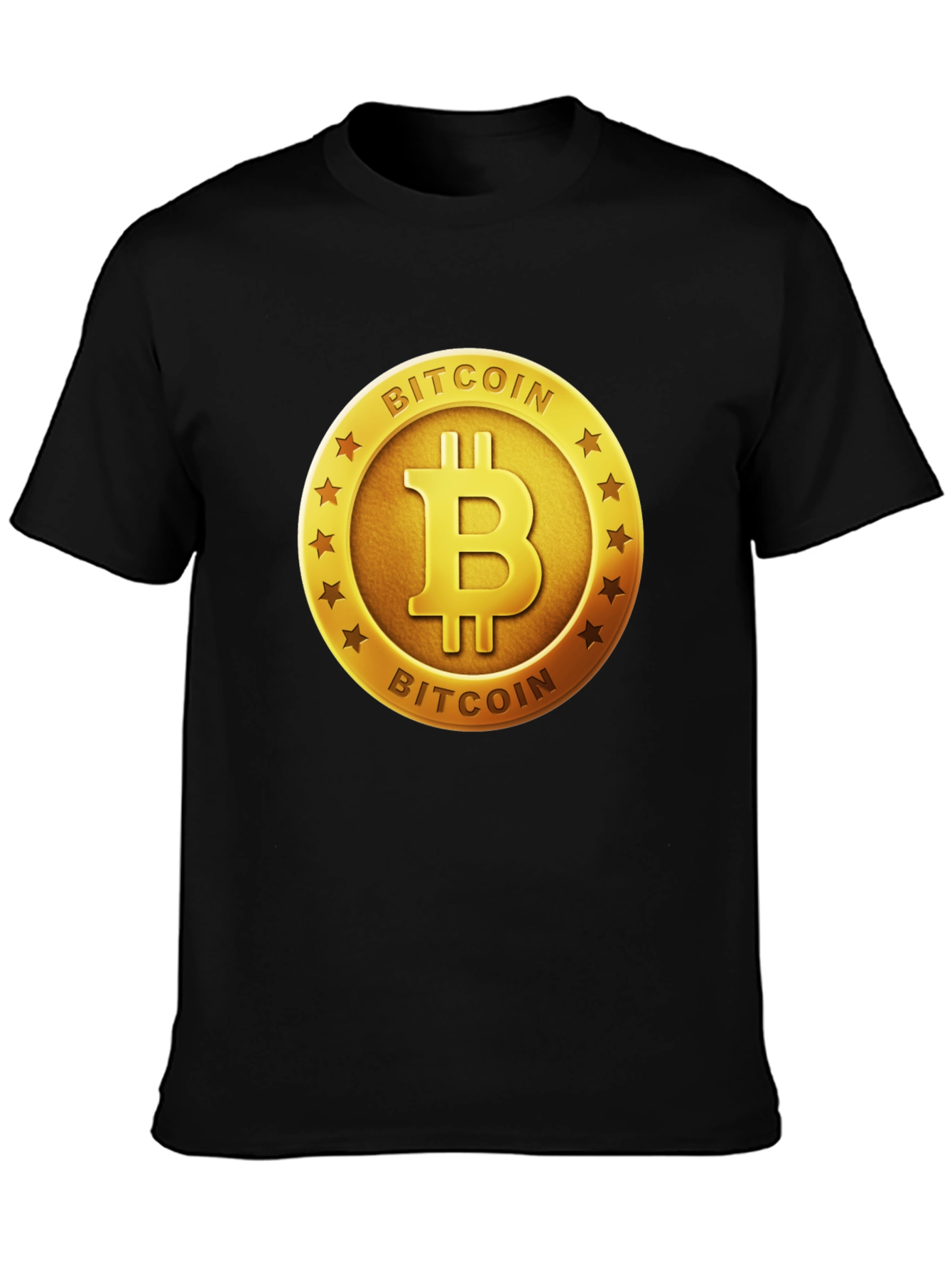 Bitcoin Logo Graphic T-Shirt