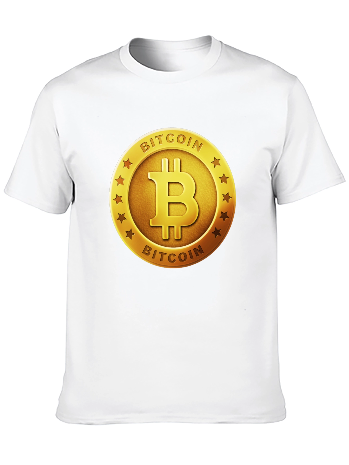 Bitcoin Logo Graphic T-Shirt