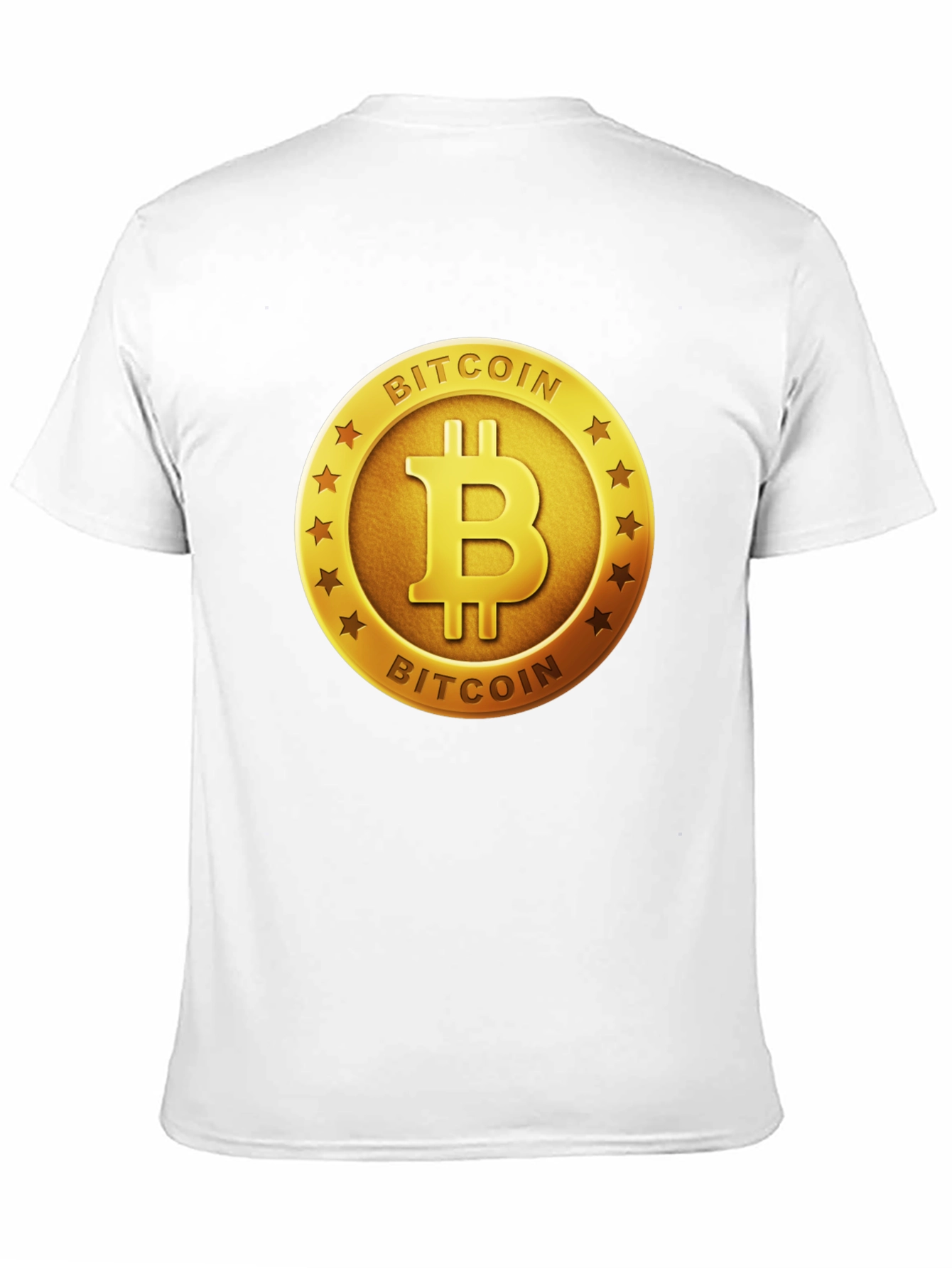 Bitcoin Logo Graphic T-Shirt