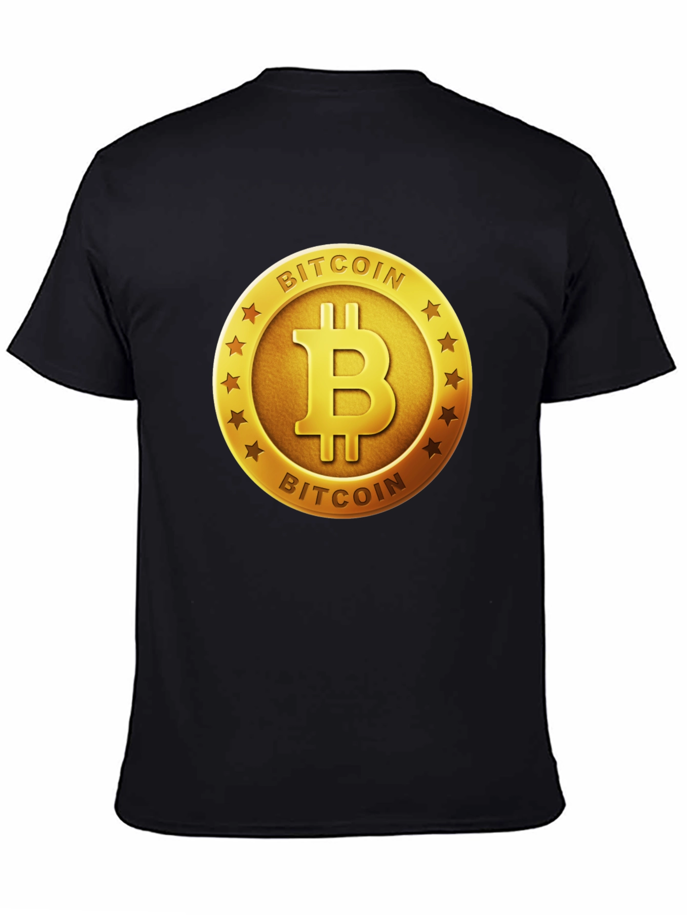 Bitcoin Logo Graphic T-Shirt