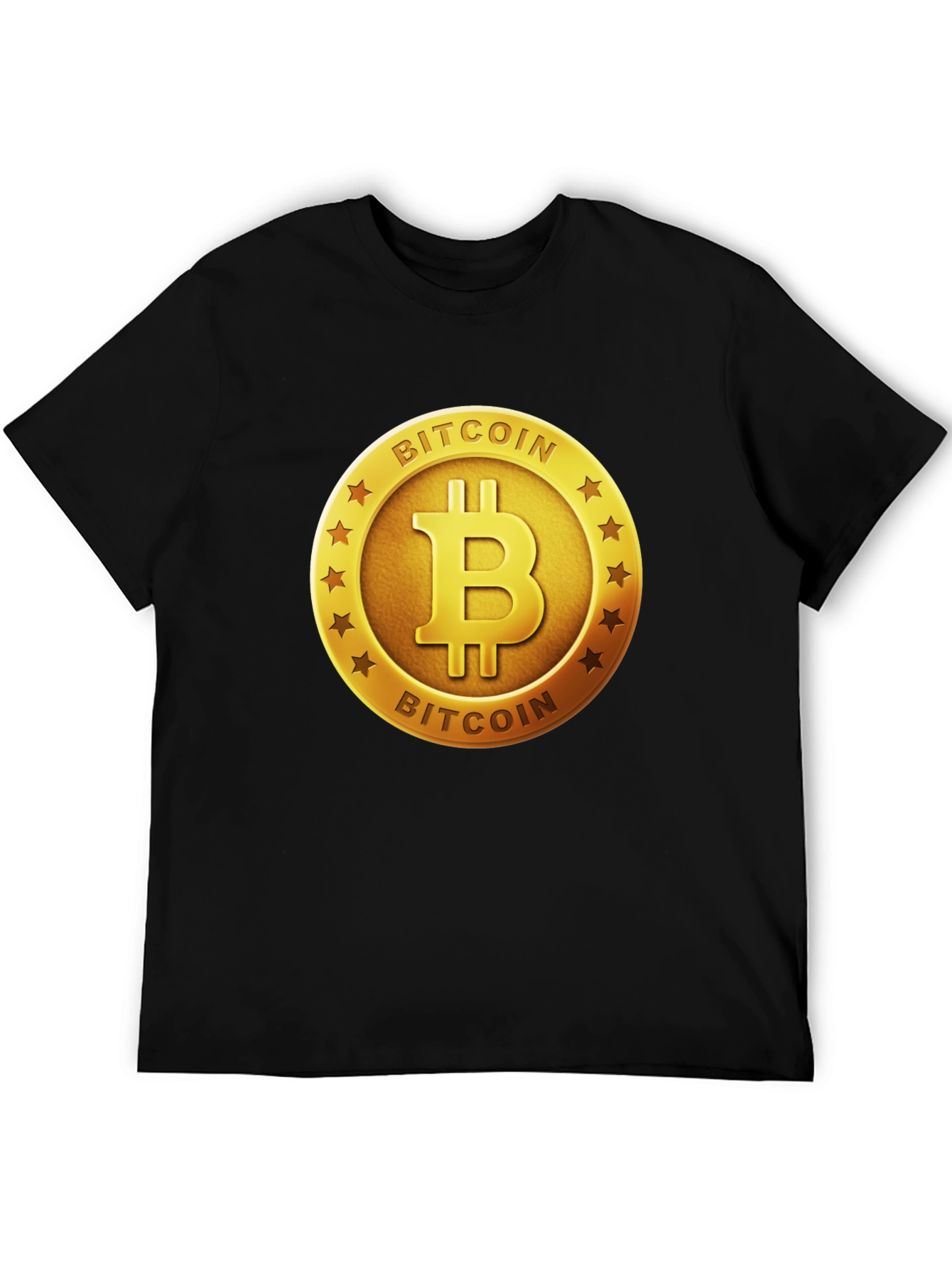 Bitcoin Logo Graphic T-Shirt