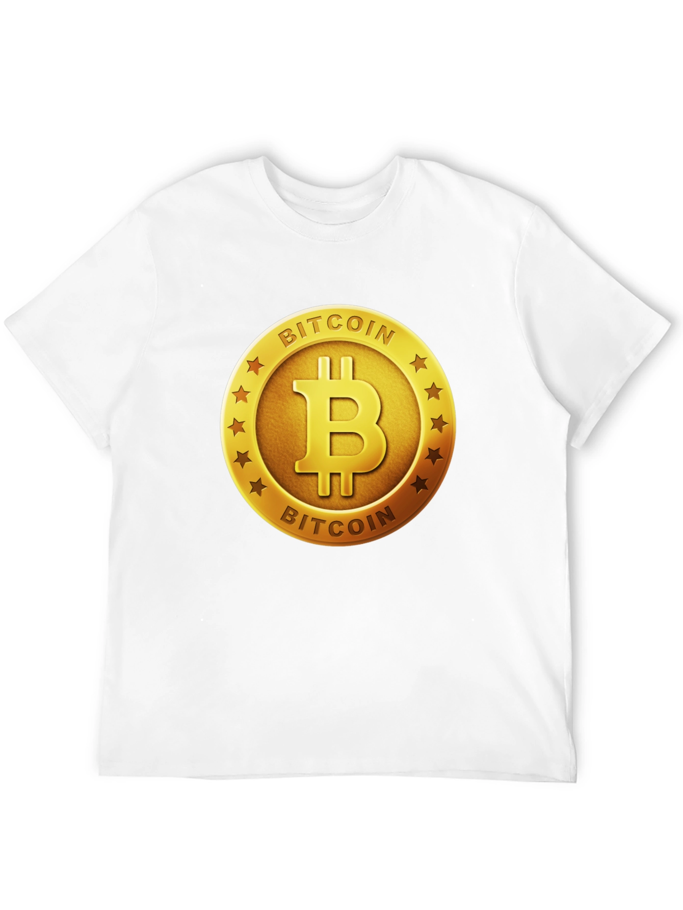 Bitcoin Logo Graphic T-Shirt