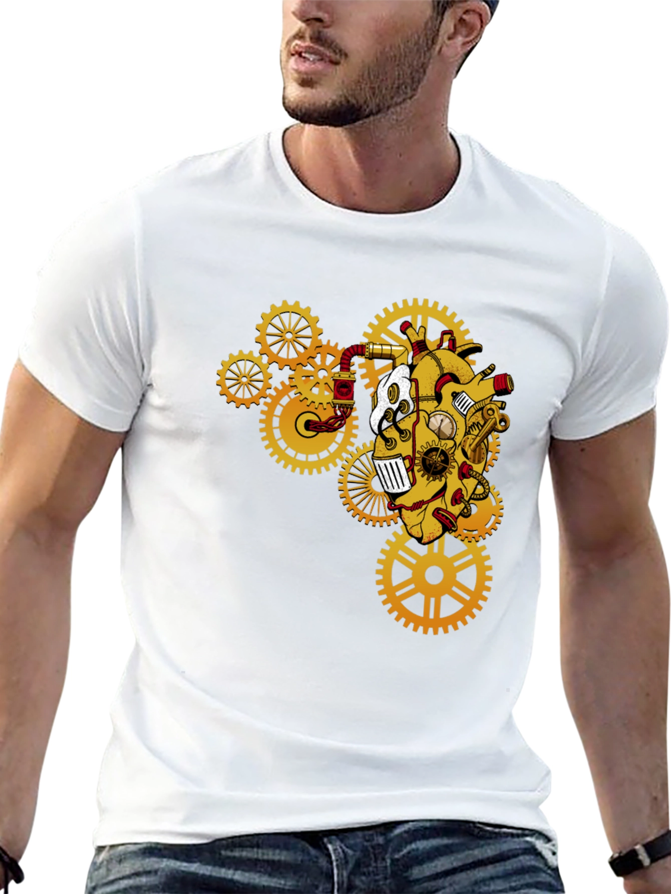 Steampunk Heart Gear T-Shirt