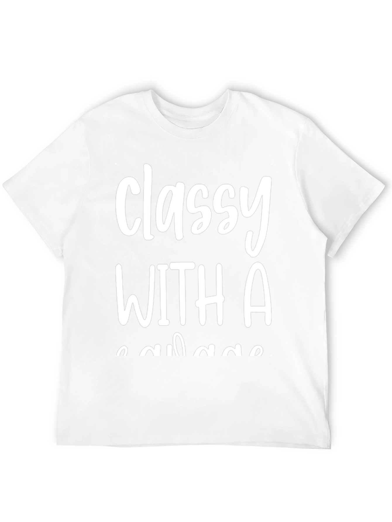 Classy With A Savage T-Shirt - Black