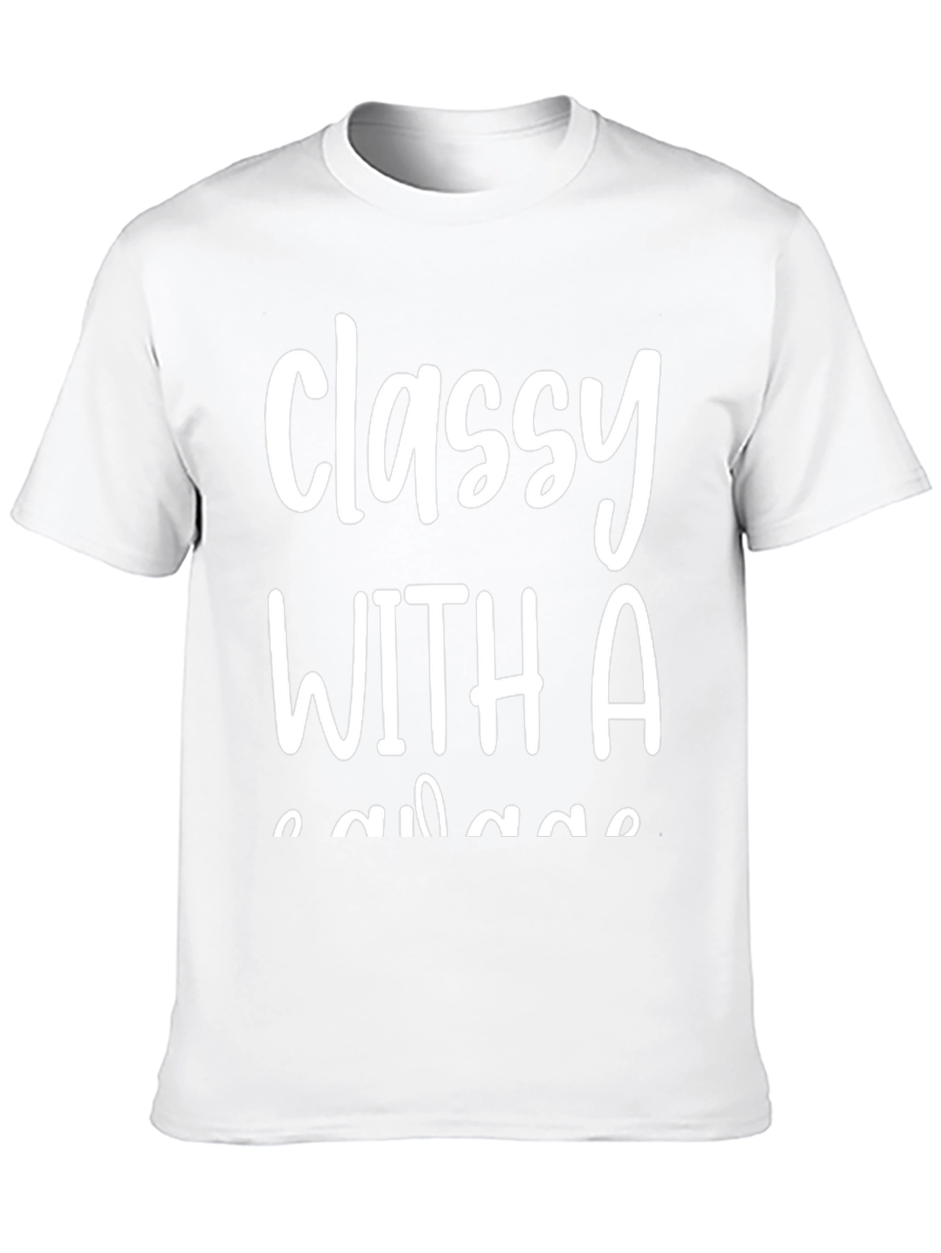 Classy With A Savage T-Shirt - Black