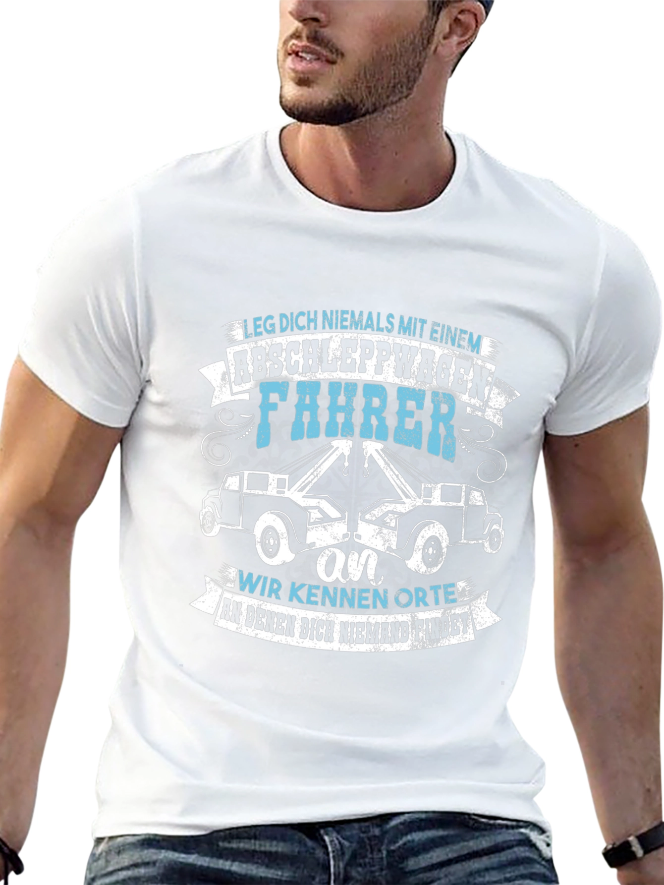 Tow Truck Driver T-Shirt - Dont Mess With Us!