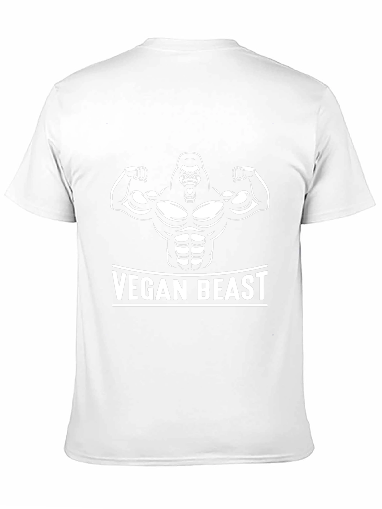 Vegan Beast Gorilla Graphic Tee