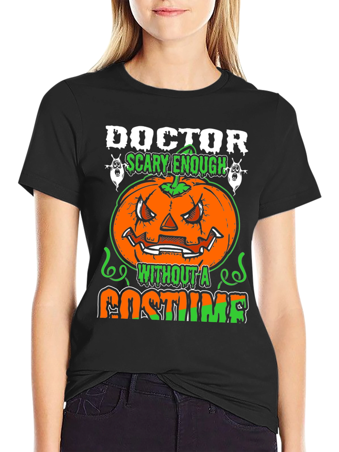 Doctor Halloween Costume Graphic T-Shirt