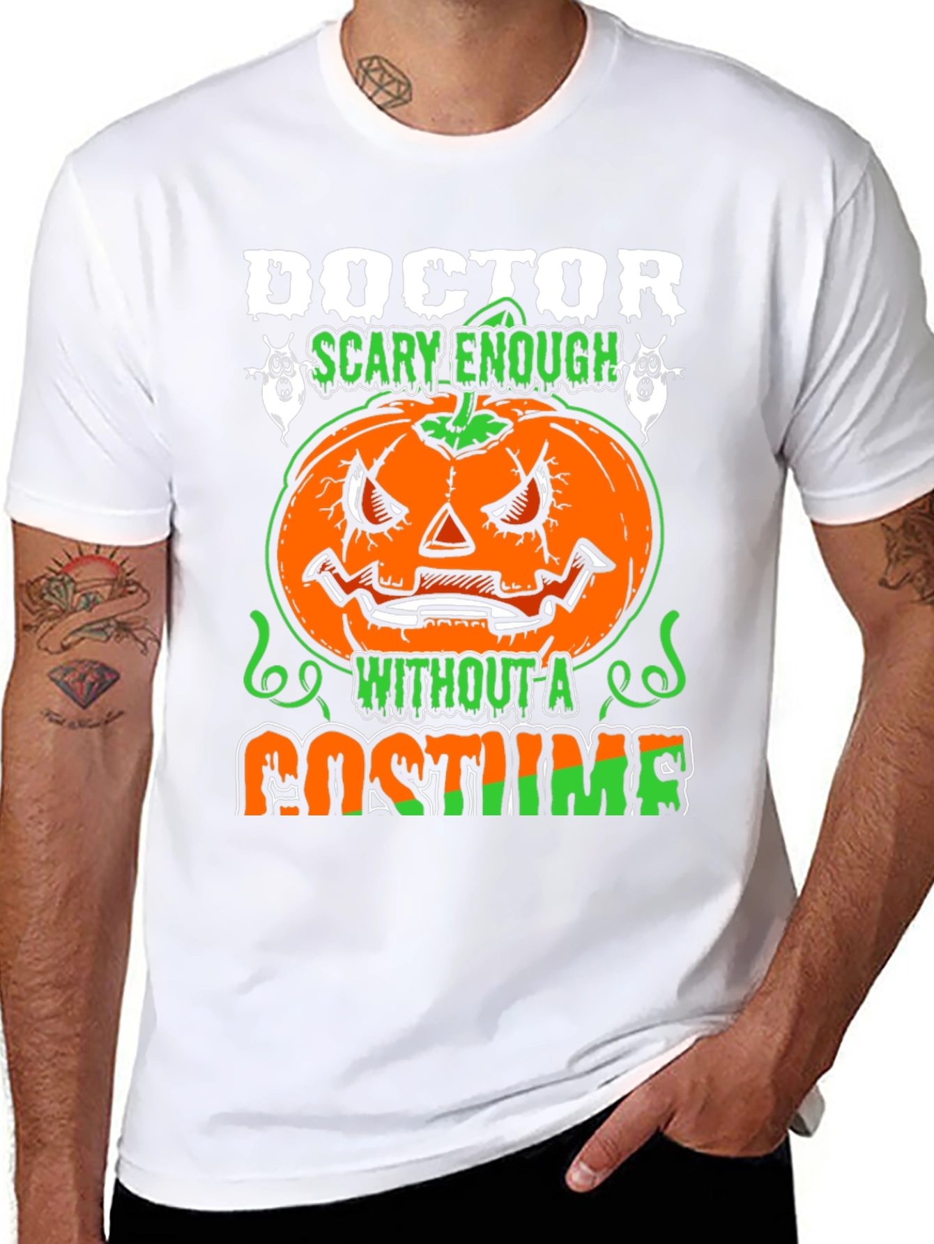 Doctor Halloween Costume Graphic T-Shirt