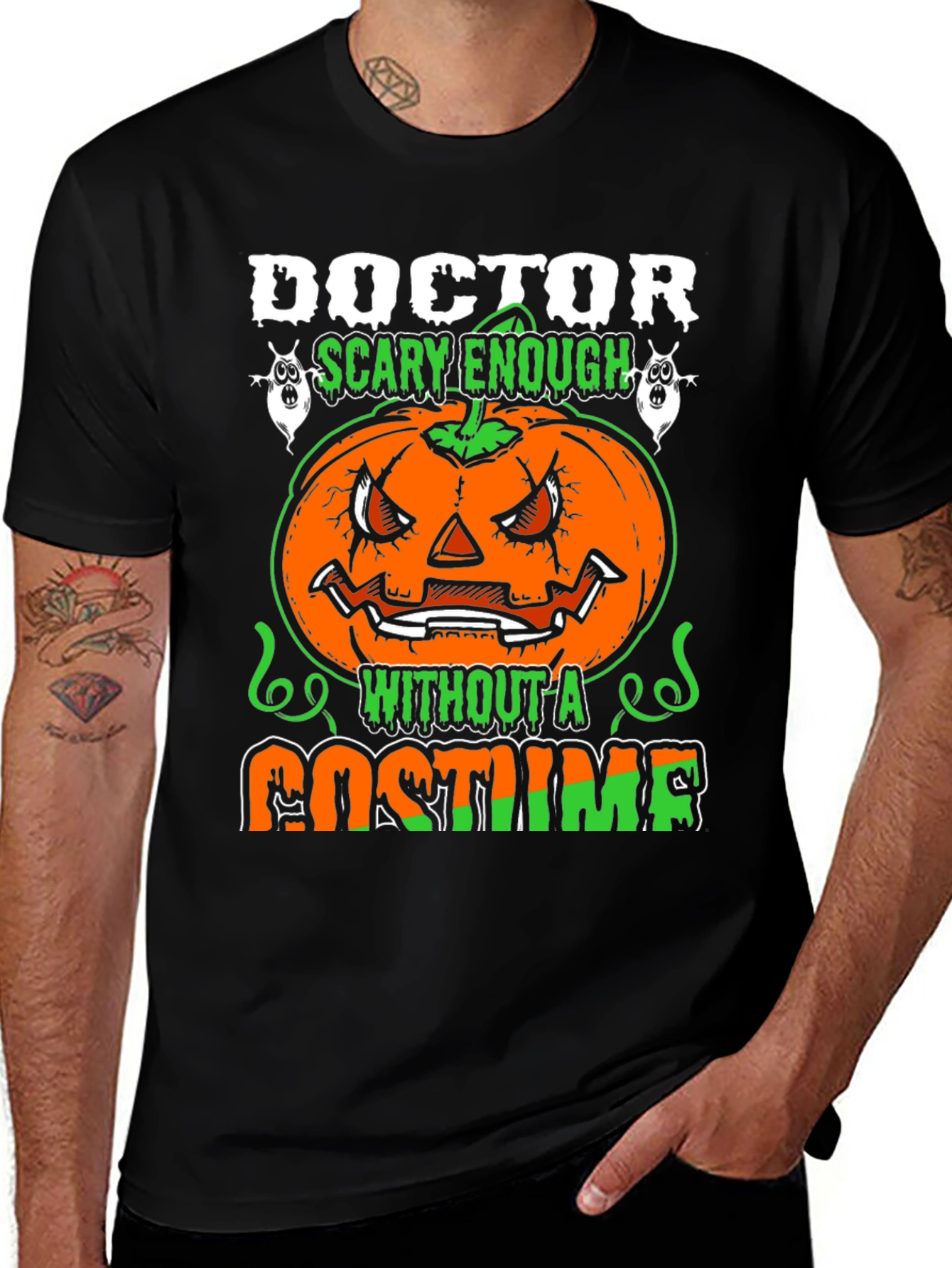 Doctor Halloween Costume Graphic T-Shirt