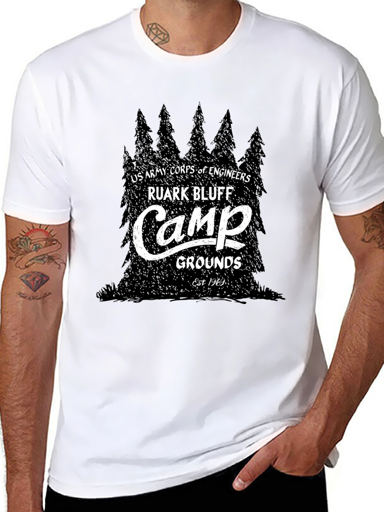 Ruark Bluff Camp Grounds Graphic Tee